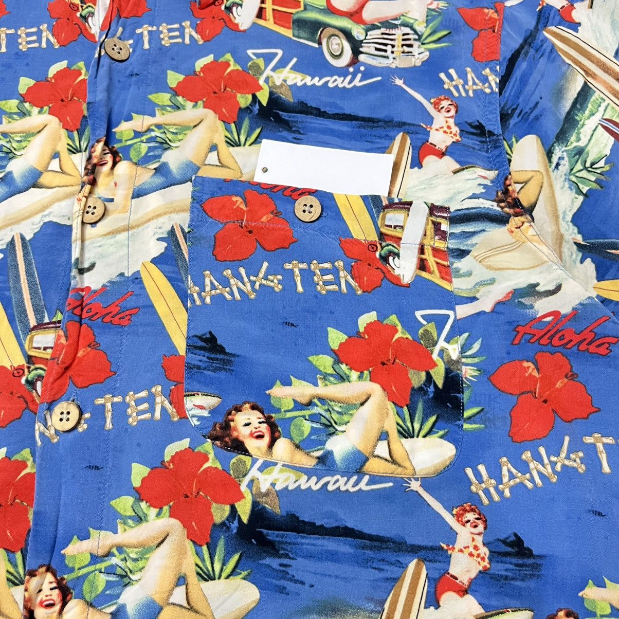 Hysteric Glamour × Mastermind Japan Vintage Hangten x Junction West Hawaiian shirt Size US M / EU 48-50 / 2 - 4 Thumbnail