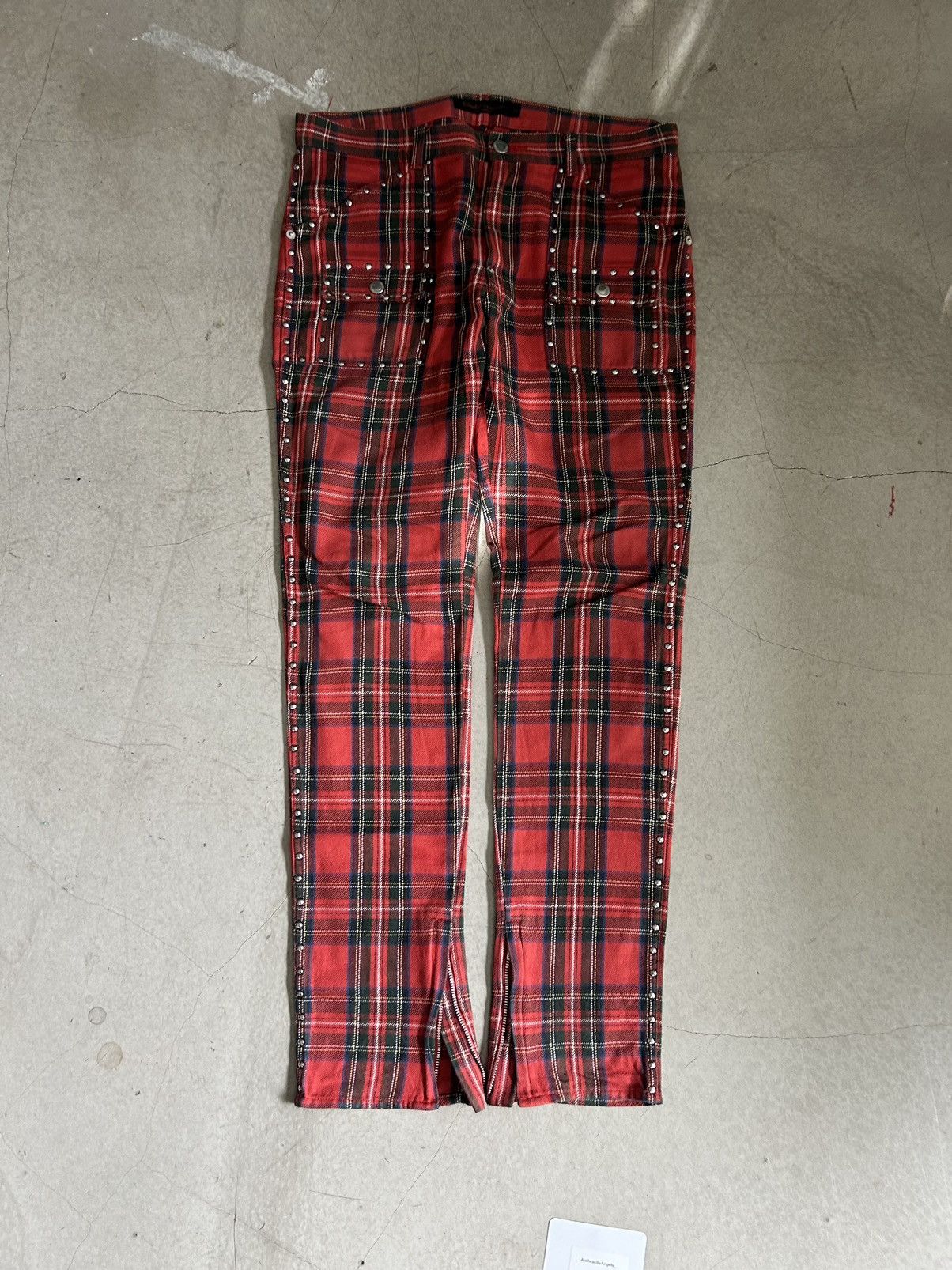 Undercover Undercover Plaid Denim Size US 31 - 1 Thumbnail