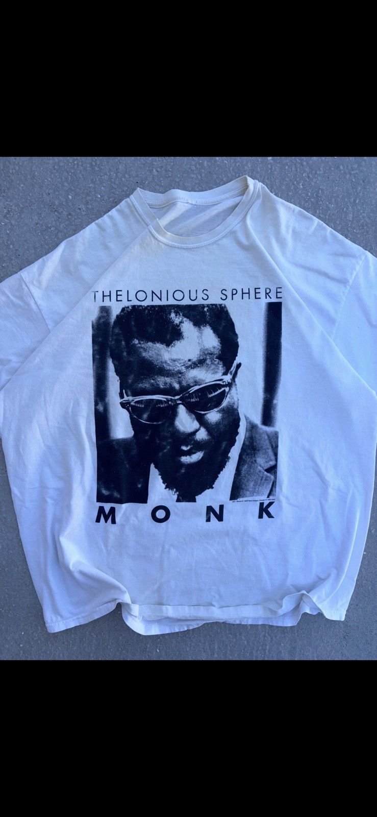 Vintage Vintage 90’s Thelonious Monk Jazz T Shirt Size US XL / EU 56 / 4 - 7 Thumbnail