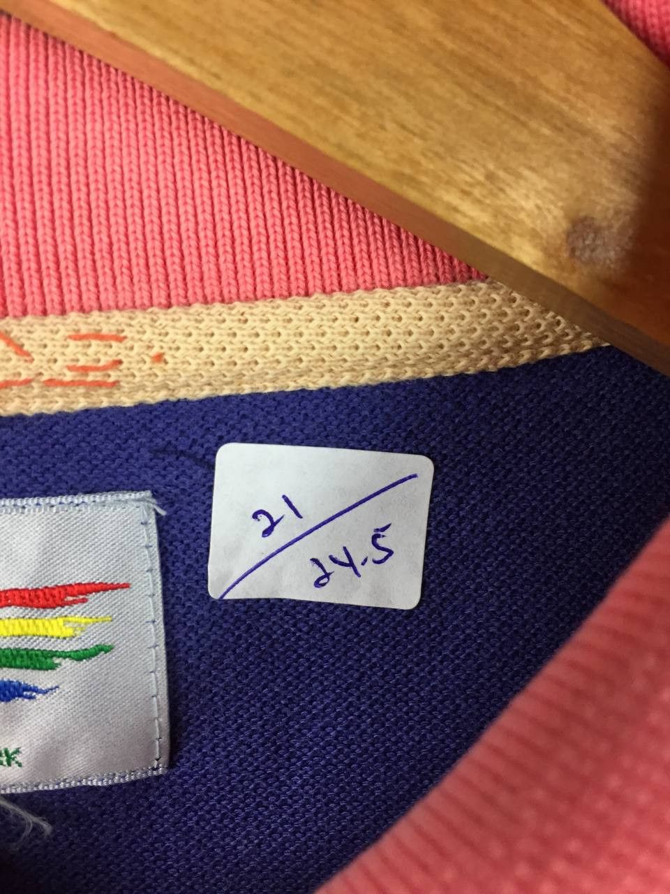 Benetton Vtg Benetton Formula 1 Golf Members Color Block Polo Tee Size US L / EU 52-54 / 3 - 11 Thumbnail