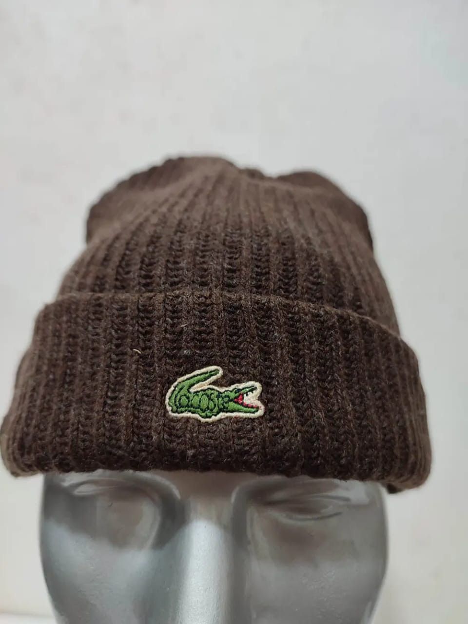 Lacoste × Vintage Vintage Lacoste Beanie Hats Size ONE SIZE - 2 Thumbnail