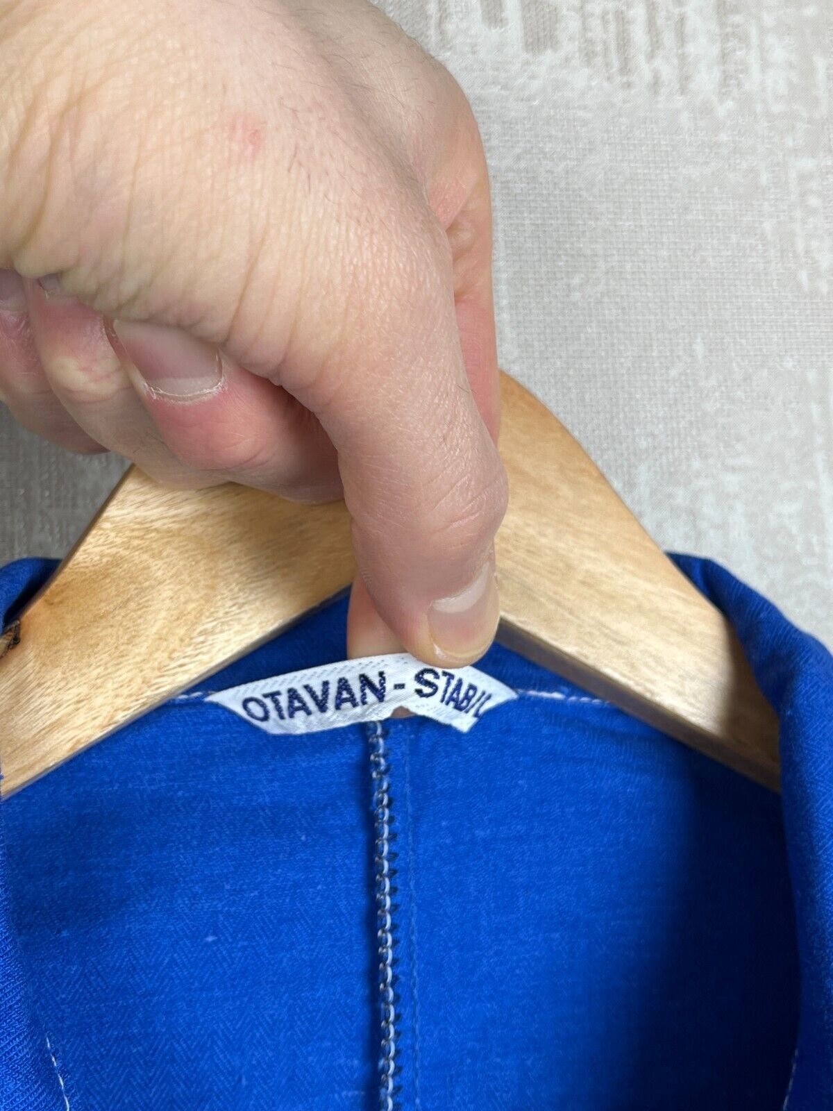 Le Laboureur Vintage 80's OTAVAN-STABIL Czech Work Chore Jacket Size US L / EU 52-54 / 3 - 8 Thumbnail