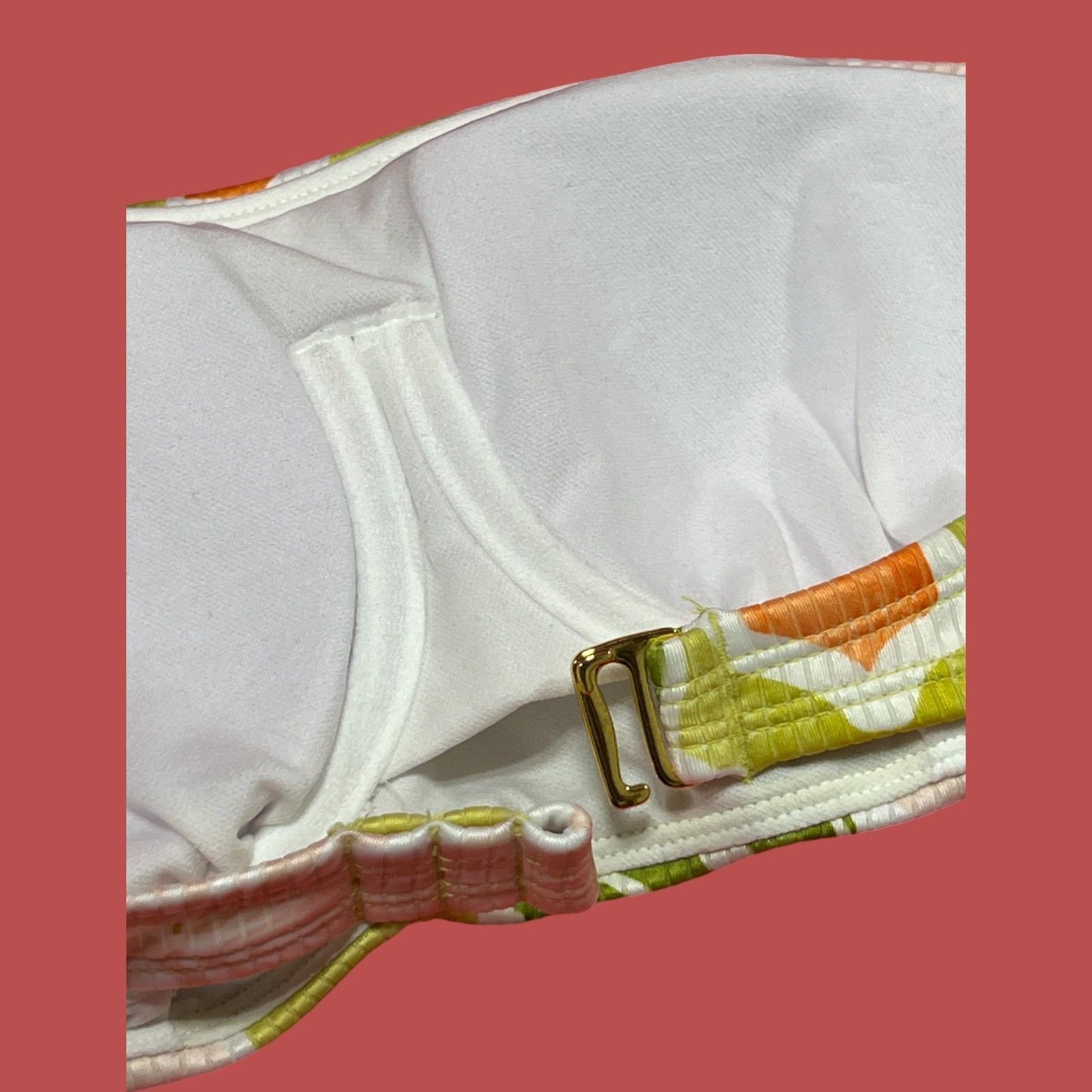 Other Shade & Shore - Women's Ribbed Hidden Underwire Bandeau Biki Size ONE SIZE - 13 Thumbnail