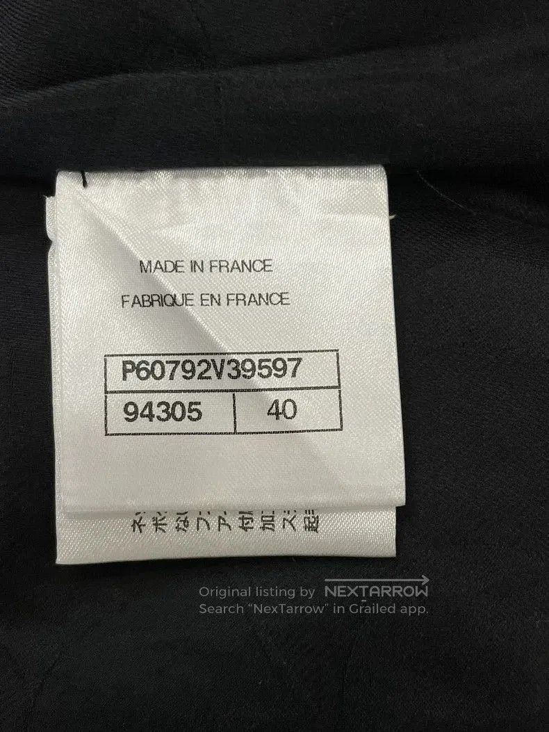 Chanel Chanel Black A-line Mini Skirt. Size US 36 / EU 52 - 5 Thumbnail