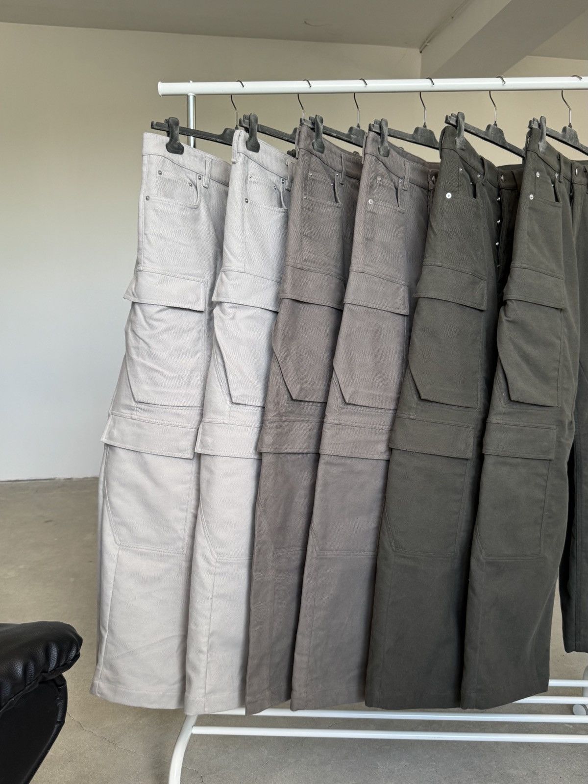 Rick Owens Rick Owens FW25 Double Cargo Pants Size US 30 / EU 46 - 3 Thumbnail