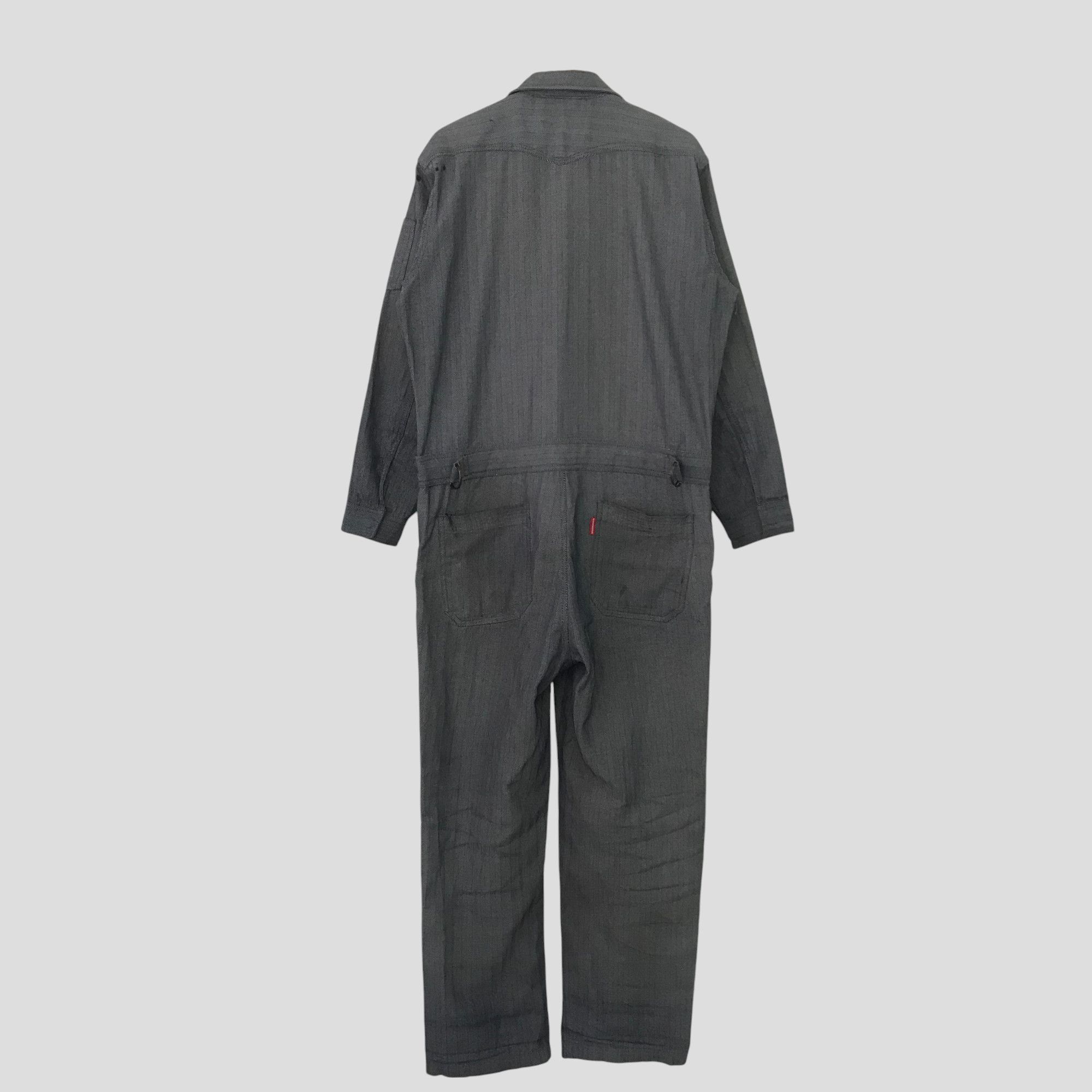 Vintage Vintage Hummer Hickory Striped Workwear Boilersuits Coverall Size US L / EU 52-54 / 3 - 2 Thumbnail