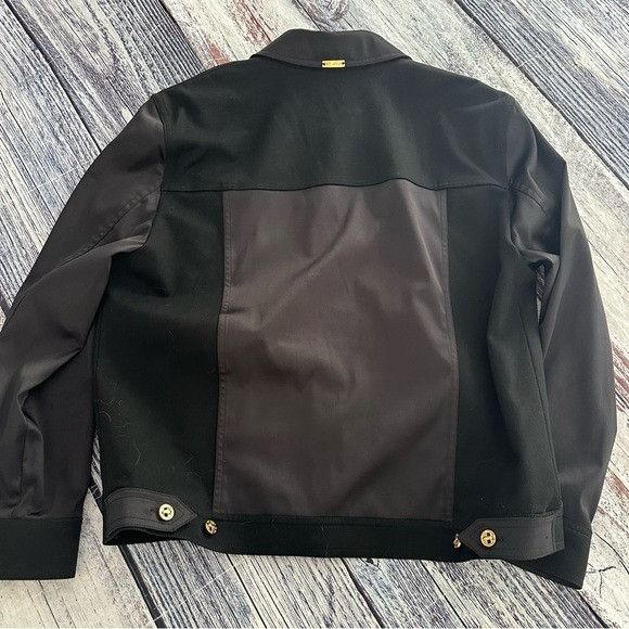 St. John St. John by Marie Gray Black Snap Button Women’s Blazer Jack Size L / US 10 / IT 46 - 3 Thumbnail