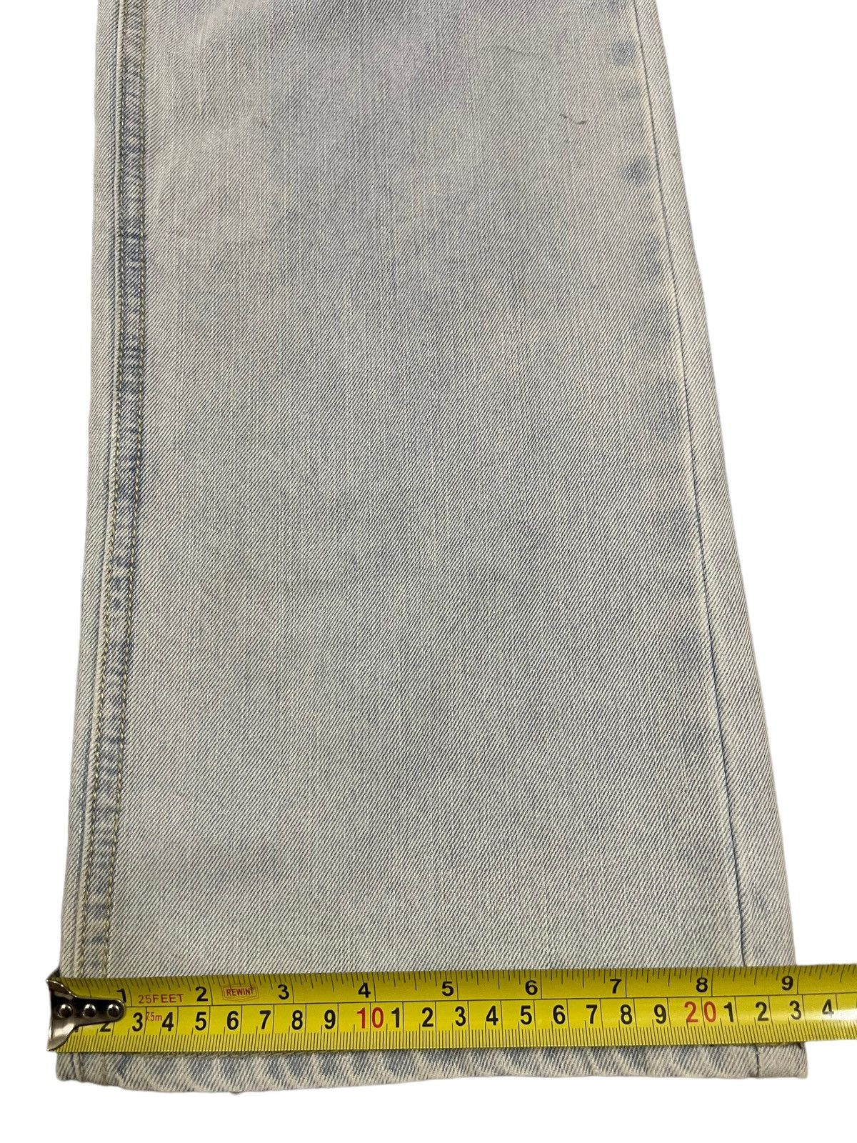 Hysteric Glamour Vintage Japanese Brand Blue Wash Distressed Baggy Jeans Size US 29 - 13 Thumbnail