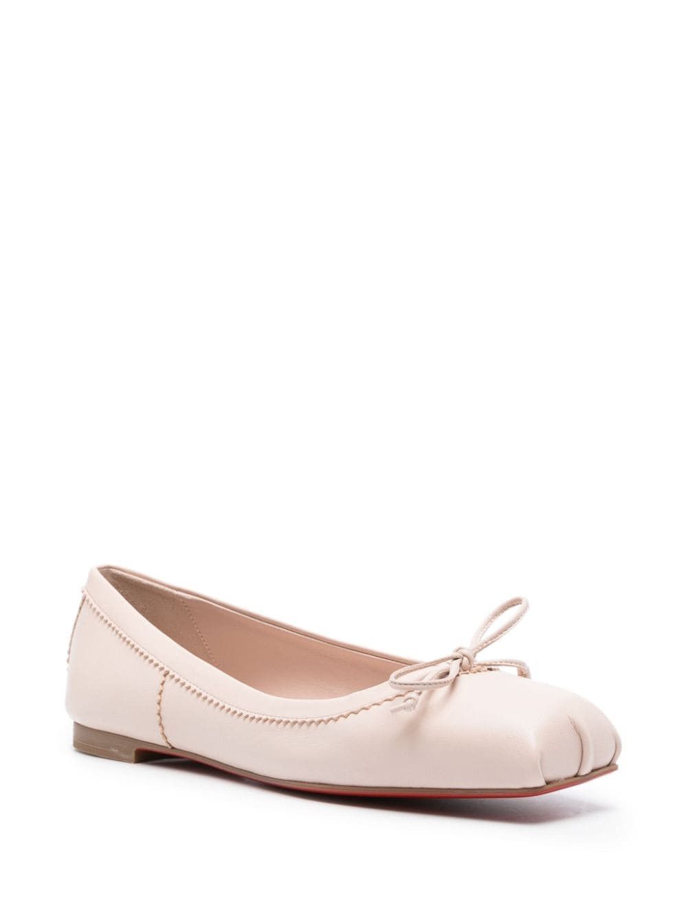 Christian Louboutin o1w1db10425 Flats in Pink Size US 9.5 / IT 39.5 - 2 Thumbnail