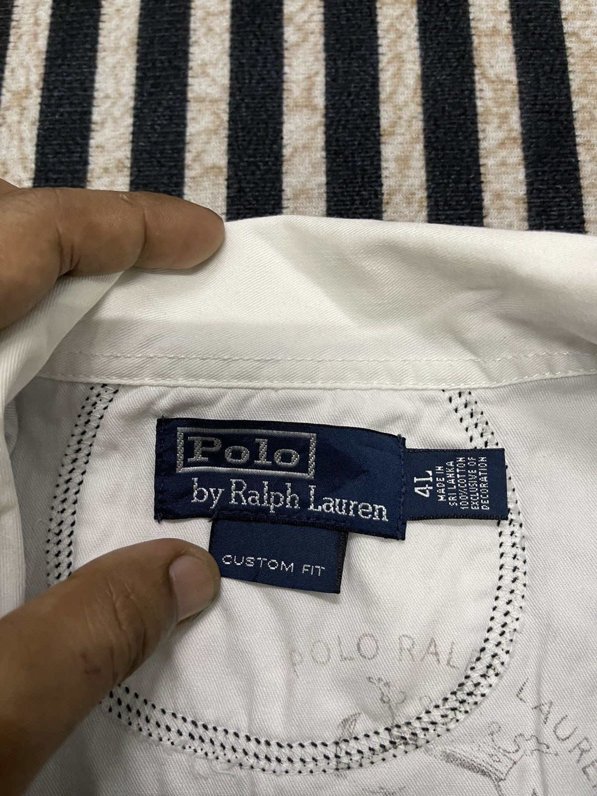 Polo Ralph Lauren VINTAGE POLO RALPH LAUREN SMALL PONY POLO LONG SLEEVE Size US XXL / EU 58 / 5 - 10 Thumbnail