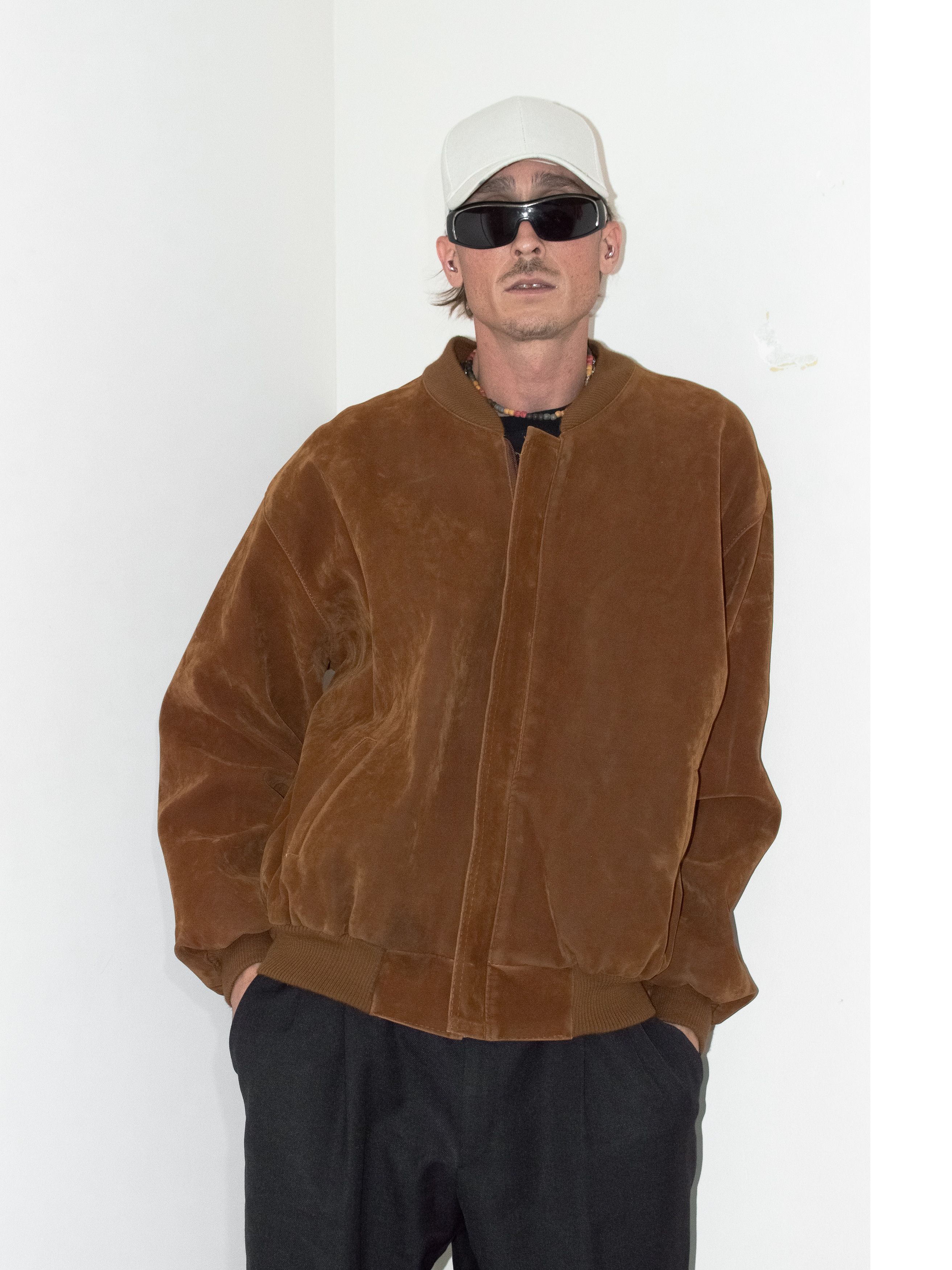 ジャケット・アウター 80s Vtg real mouton short bomber jacket 80s Vtg real mouton short bomber jacket（Pin page）