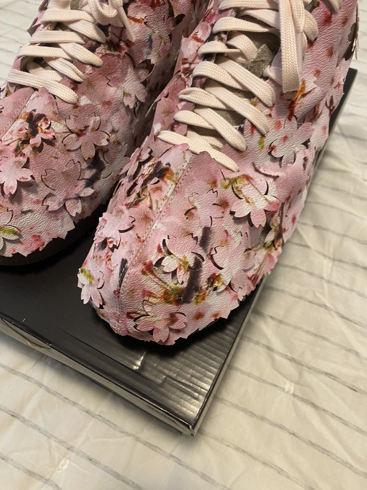 Nike Nike Air Force 1 ‘07 Premium Cherry Blossoms Sz13 Size US 13 / EU 46 - 5 Thumbnail