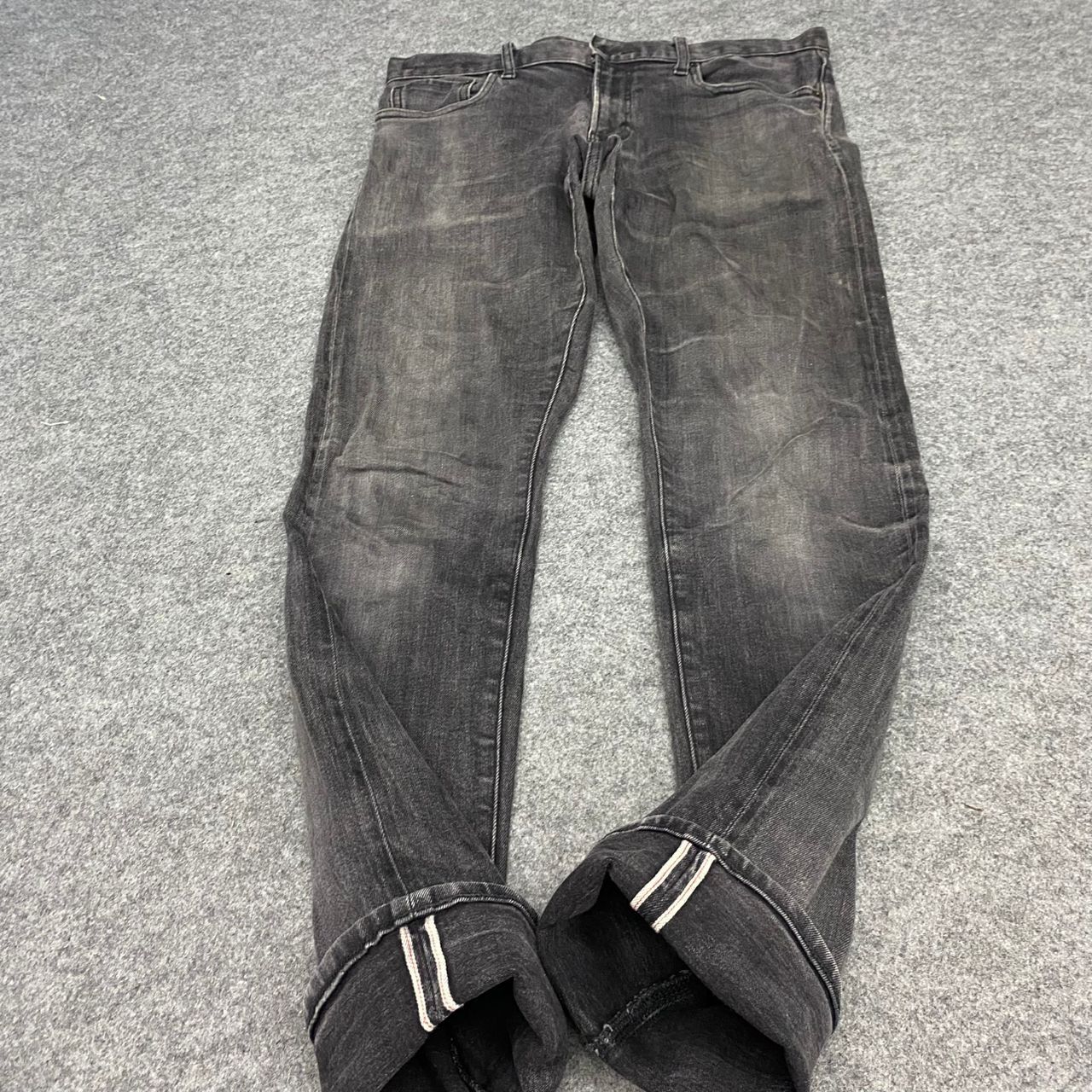 Japanese Brand 💥Best Offer💥Vintage Uniqlo Selvegde Slim Fit Denim Size US 33 - 3 Thumbnail