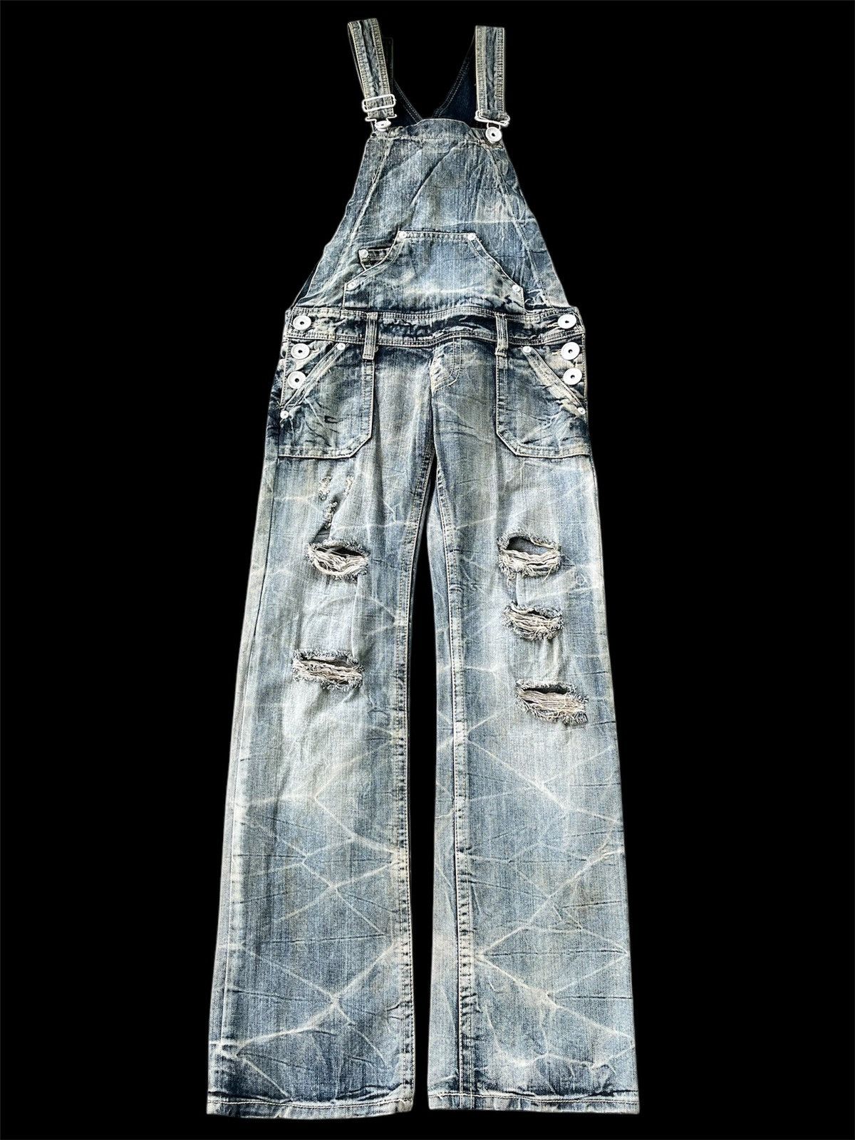 Japanese Brand × Tornado Mart × Vintage LGB Inspired Coverall Denim Size US 31 - 1 Thumbnail