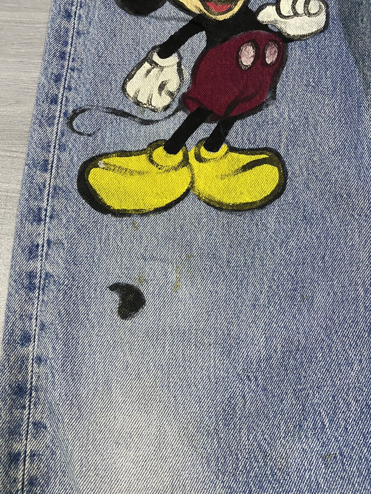 Levi's Vintage 90s Levi’s 501 Jeans X Mickey Mouse Size US 32 / EU 48 - 8 Thumbnail