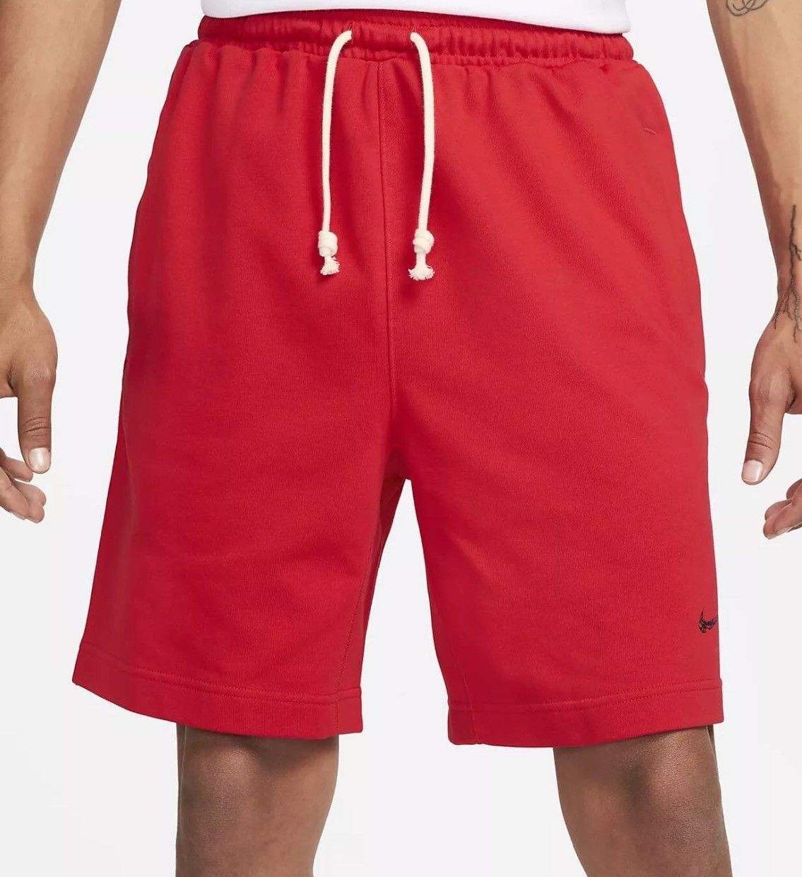 Nike Nike Dri-FIT Standard Issue 8" Basketball Shorts Red Men`s Size US 32 / EU 48 - 4 Thumbnail