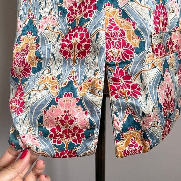 Vintage Vintage Chinese Floral Quilted Silk Vest - Reversible! Size S / US 4 / IT 40 - 6 Thumbnail