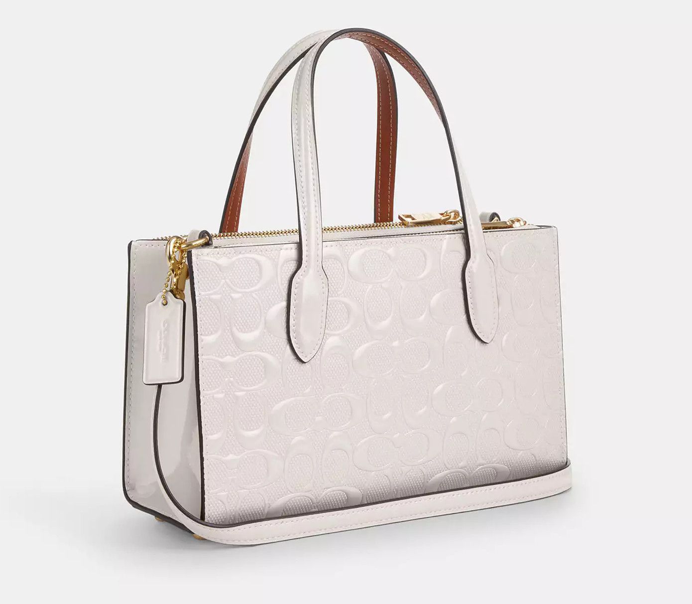 Coach Nina Small Tote Bag In Signature Leather CT854 Size ONE SIZE - 10 Thumbnail