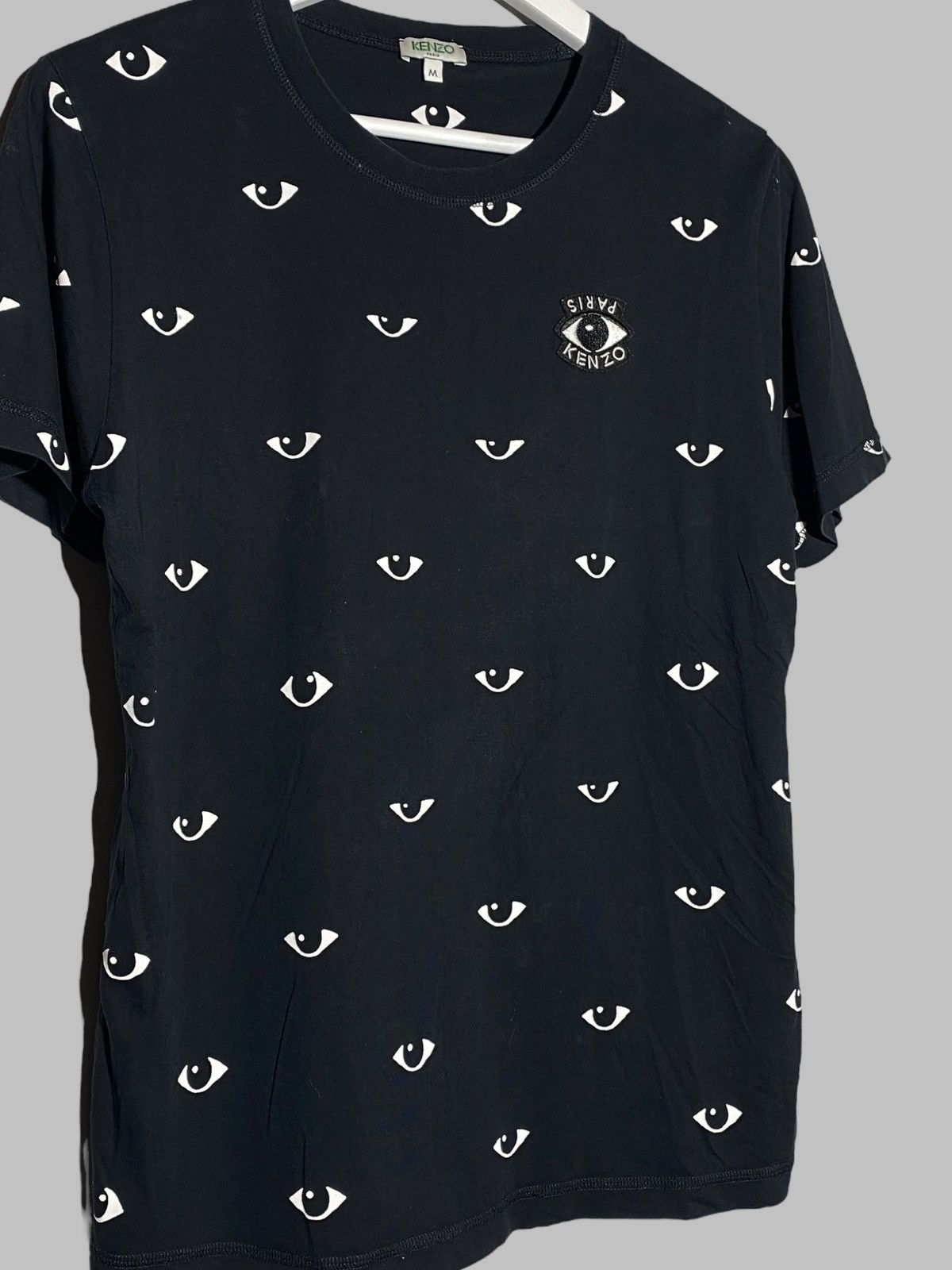 Kenzo 🔥 KENZO PARIS ALL EYES AOP GRAPHIC TEE Y2K ART POP Size US M / EU 48-50 / 2 - 3 Thumbnail