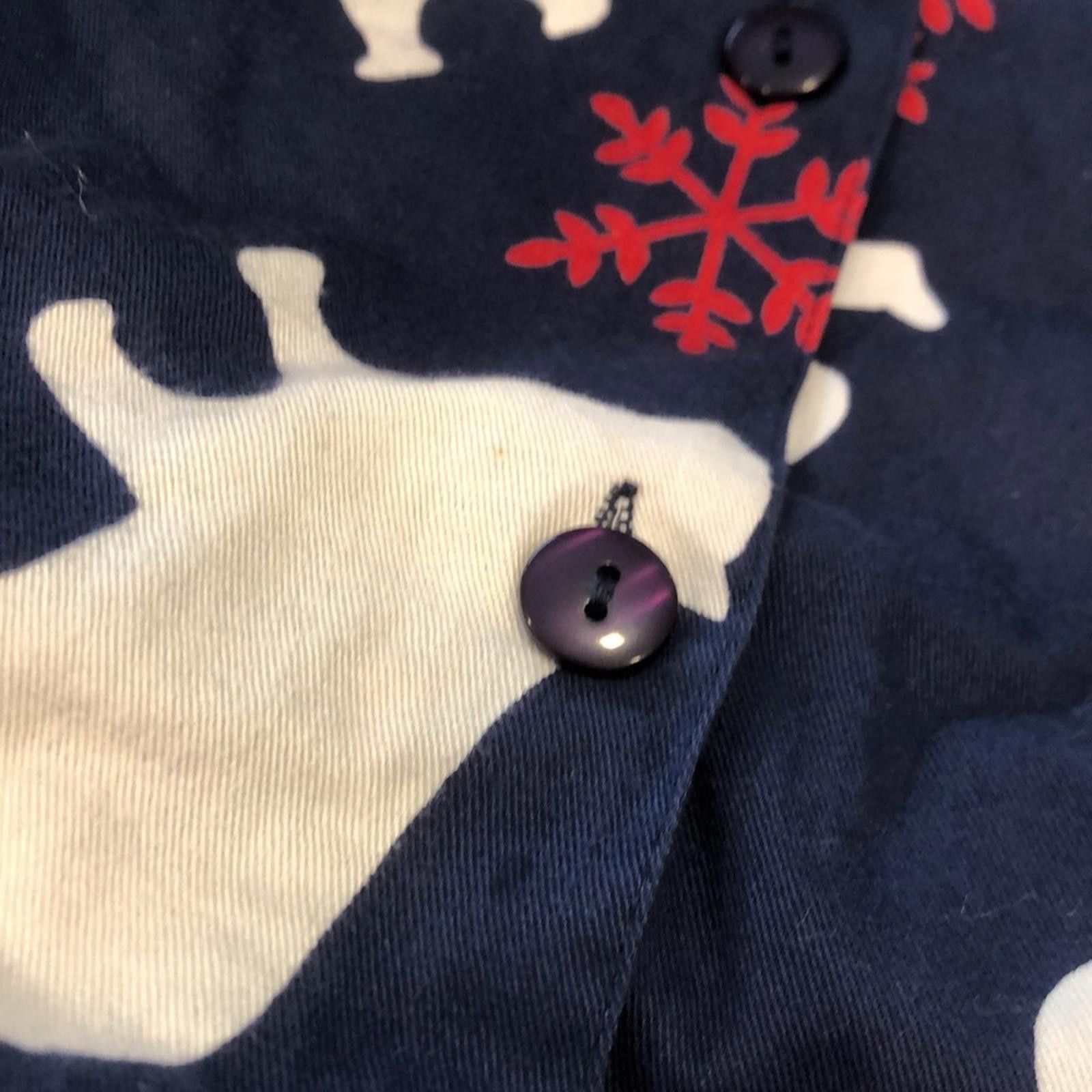Other All American Comfort Polar Bear Snowflake button up shirt 1X Size XL / US 12-14 / IT 48-50 - 10 Thumbnail