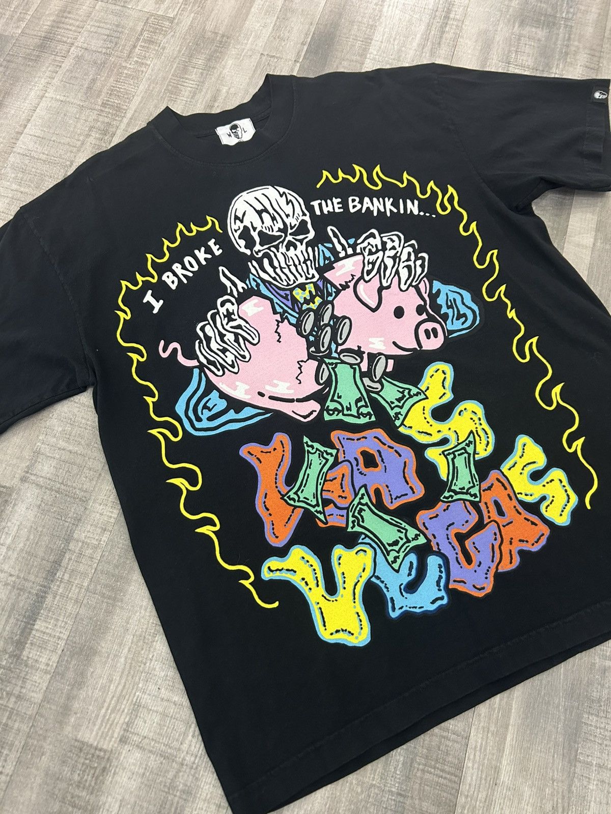 Warren Lotas Warren Lotas "I Broke the Bank" Tee Size US L / EU 52-54 / 3 - 3 Thumbnail