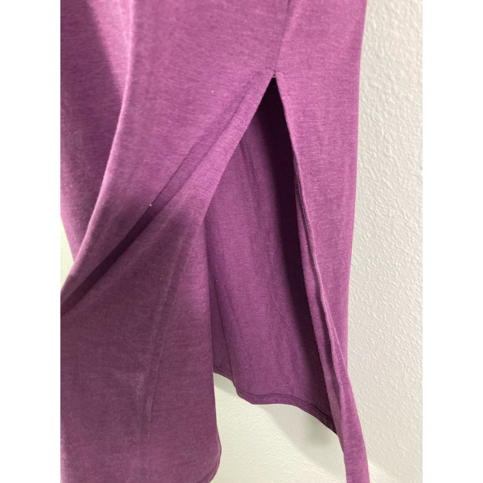 Shein SHEIN Women's Purple Short Sleeve T-Shirt Dressl Size L Size L / US 10 / IT 46 - 6 Thumbnail