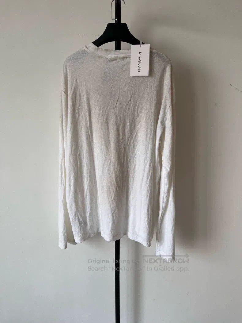 Acne Studios Acne Studios Slogan logo long-sleeve Size US XL / EU 56 / 4 - 2 Thumbnail