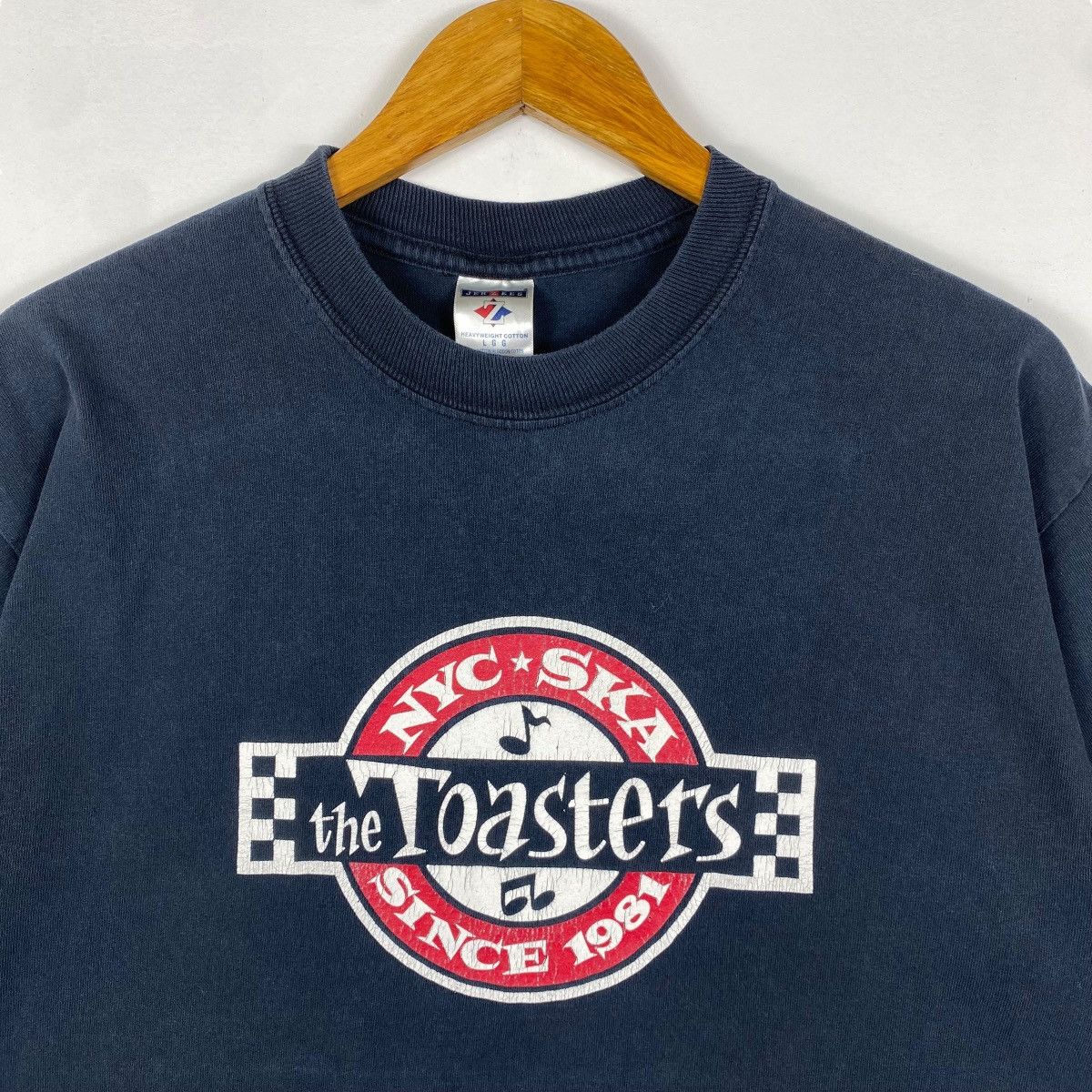 Band Tees × Vintage Vintage THE TOASTERS Nyc Ska Band Tee Shirt Large Size Size US L / EU 52-54 / 3 - 2 Thumbnail