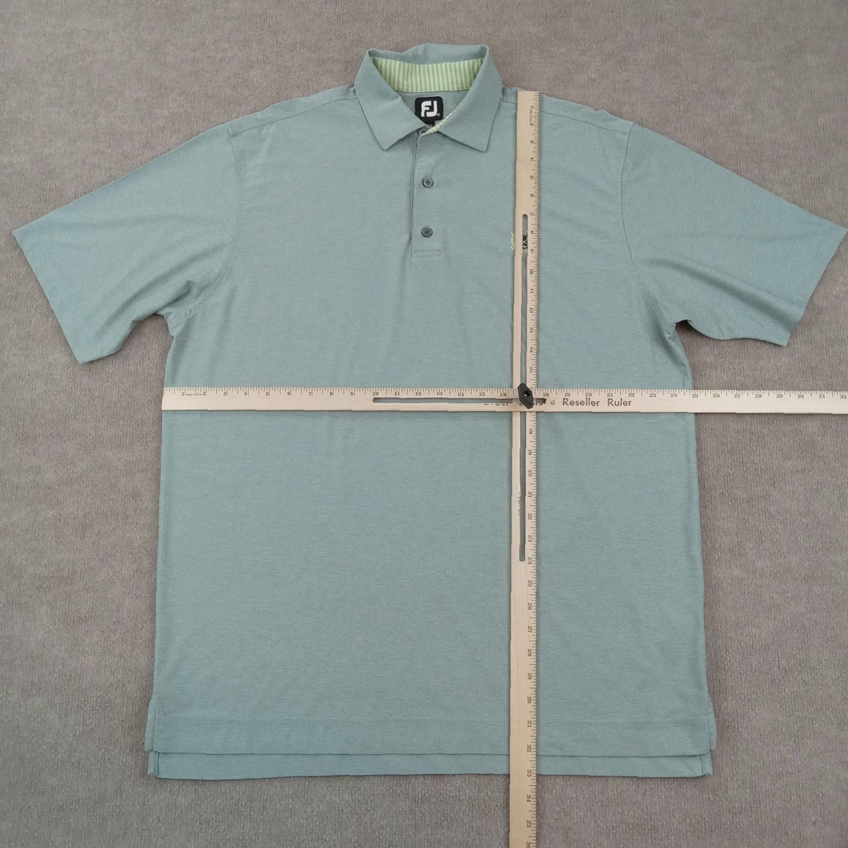 Footjoy Footjoy Mens Polo Shirt XL Extra Large Gray Golf Casual Short Sleeve Size US XL / EU 56 / 4 - 2 Thumbnail