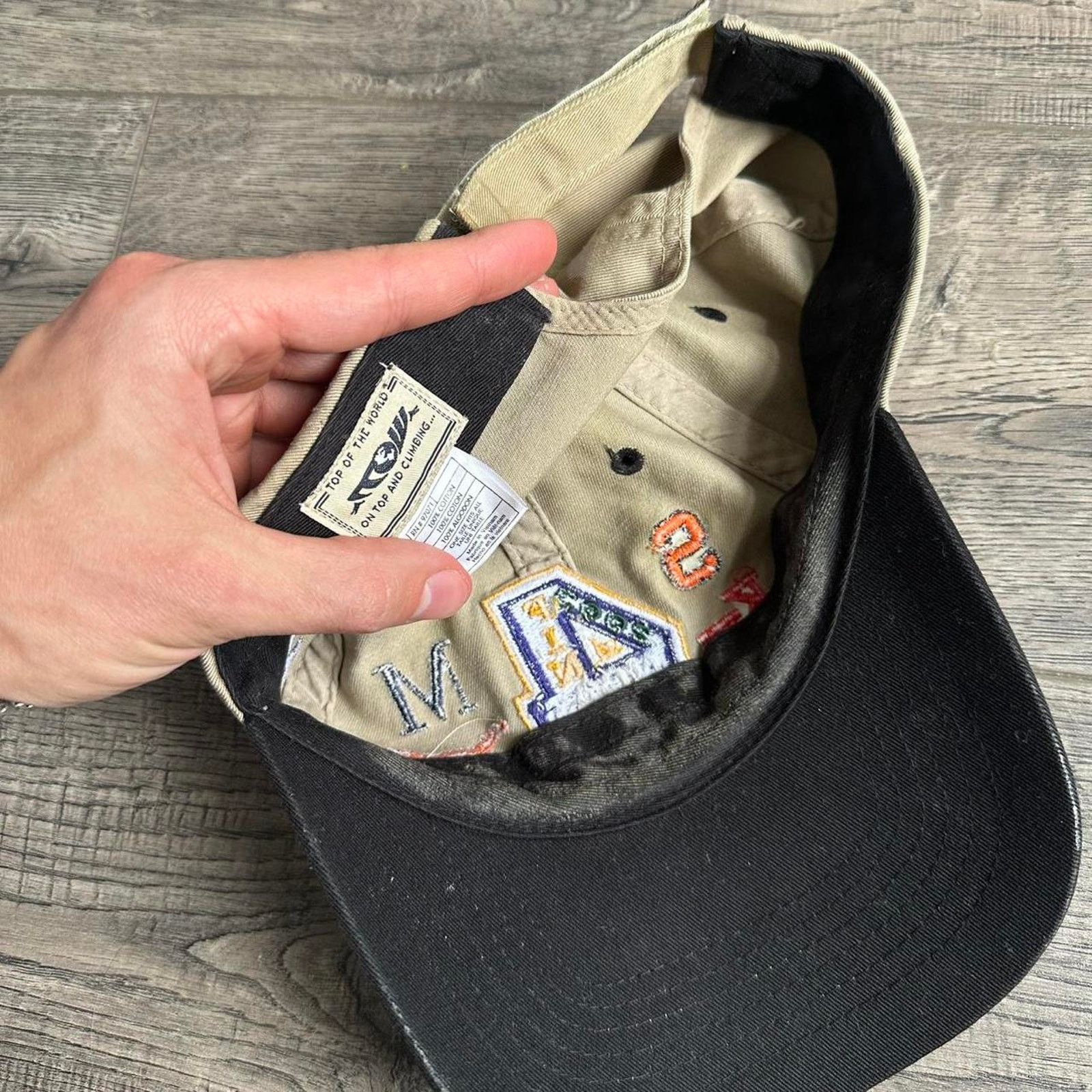 NCAA × Vintage Vintage New Orleans NCAA Final Four College Basketball Hat Size ONE SIZE - 8 Thumbnail