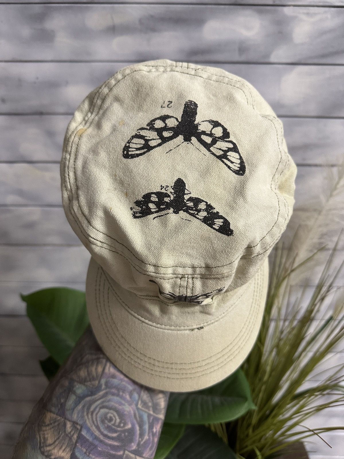 Mambo Very Rare Vintage Cap Mambo Surf Deluxe Butterfly Size ONE SIZE - 4 Thumbnail