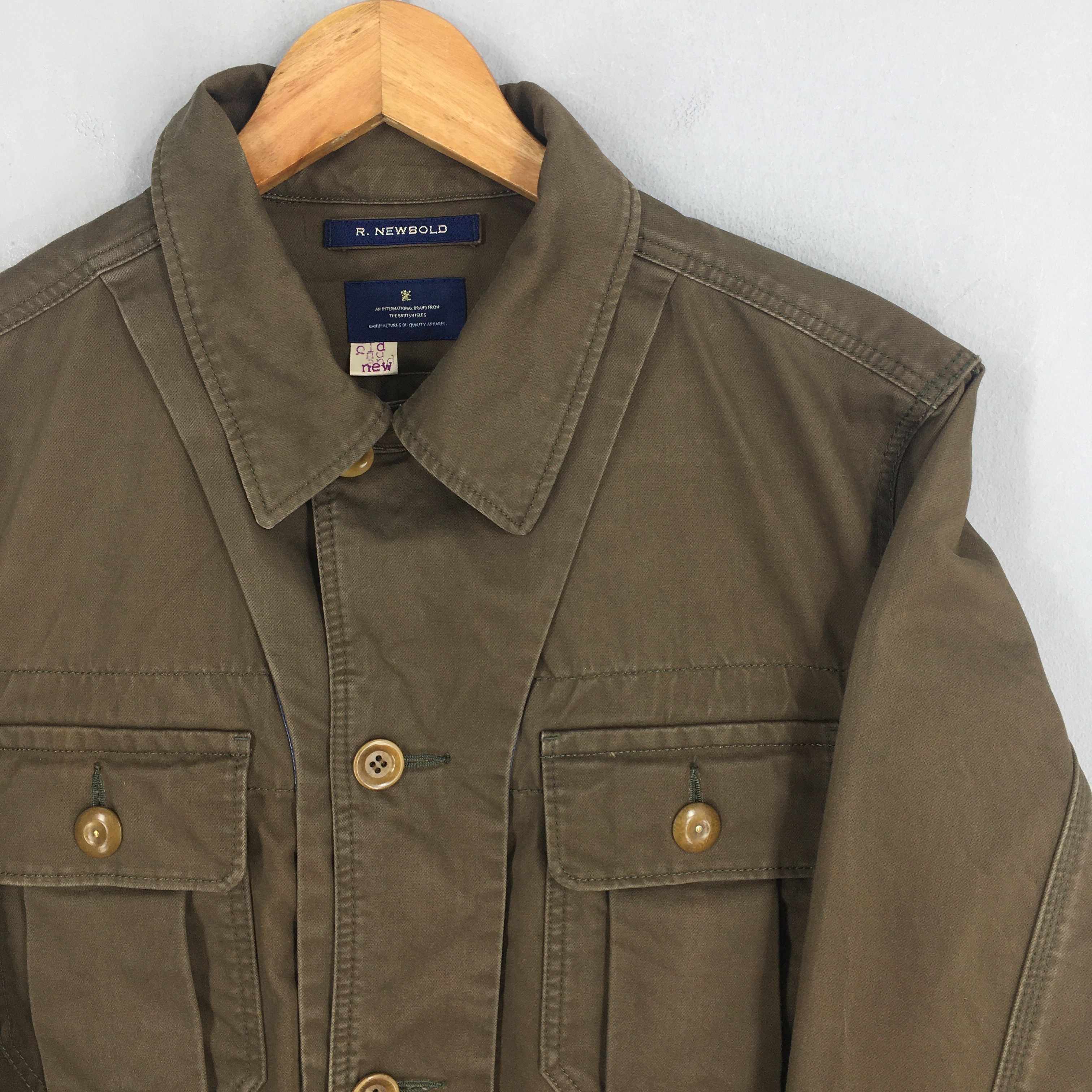 Paul Smith Vintage R.Newbold Paul Smith Denim Jeans Worker Jacket Large Size US L / EU 52-54 / 3 - 2 Thumbnail