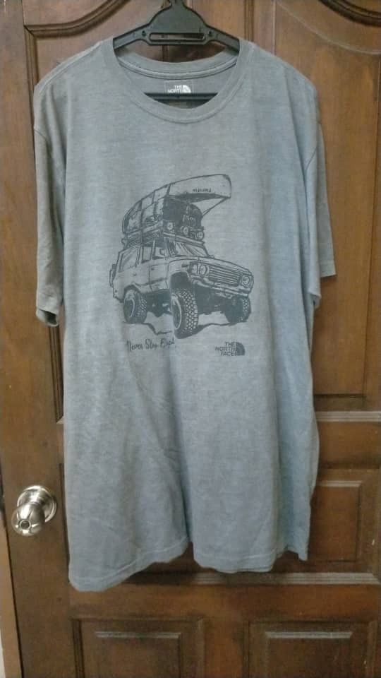 The North Face × Vintage The North Face Graphic Tees Never Stop Exploring Size US XXL / EU 58 / 5 - 1 Thumbnail