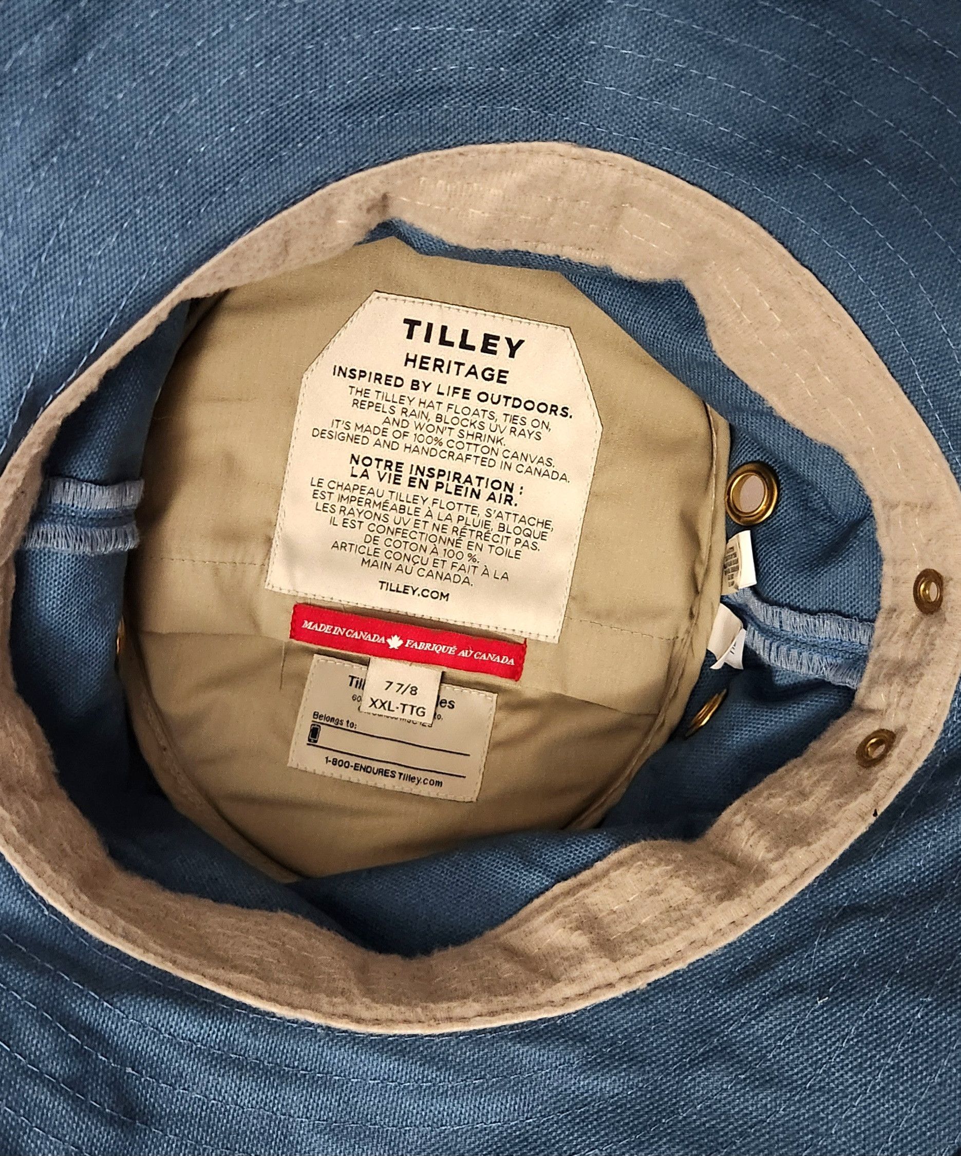 Tilley Tilley Bucket Hat Heritage Size 7 7/8 XXL Unisex Vented Size ONE SIZE - 8 Thumbnail