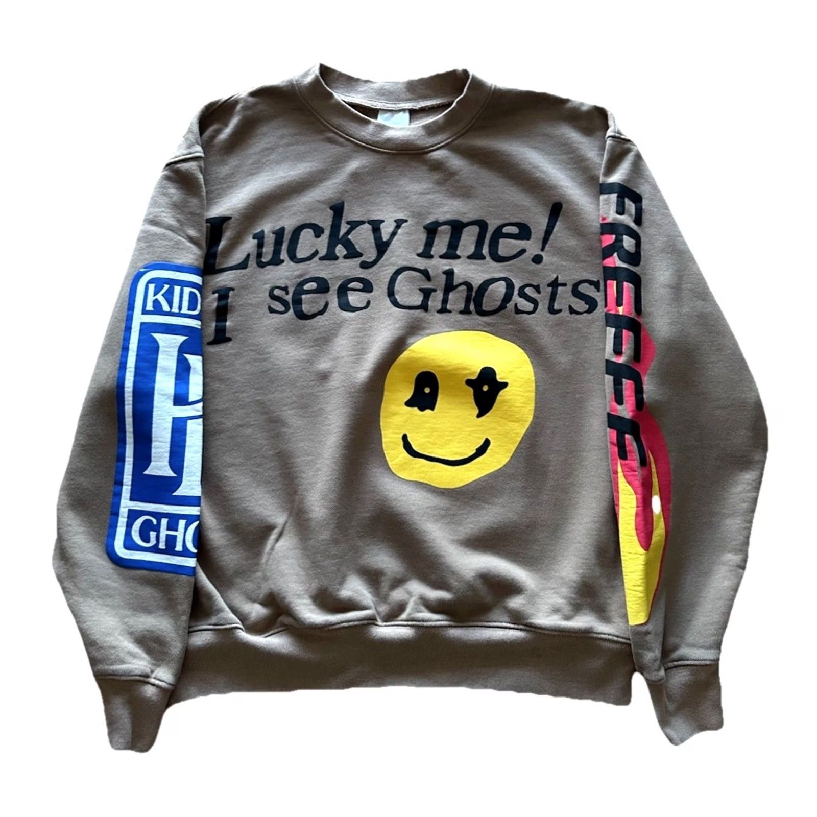 Vintage Camp Flog Gnaw Kanye West Kid Cudi Lucky Me I See Ghosts Sweater Crew neck Med Size US M / EU 48-50 / 2 - 2 Thumbnail