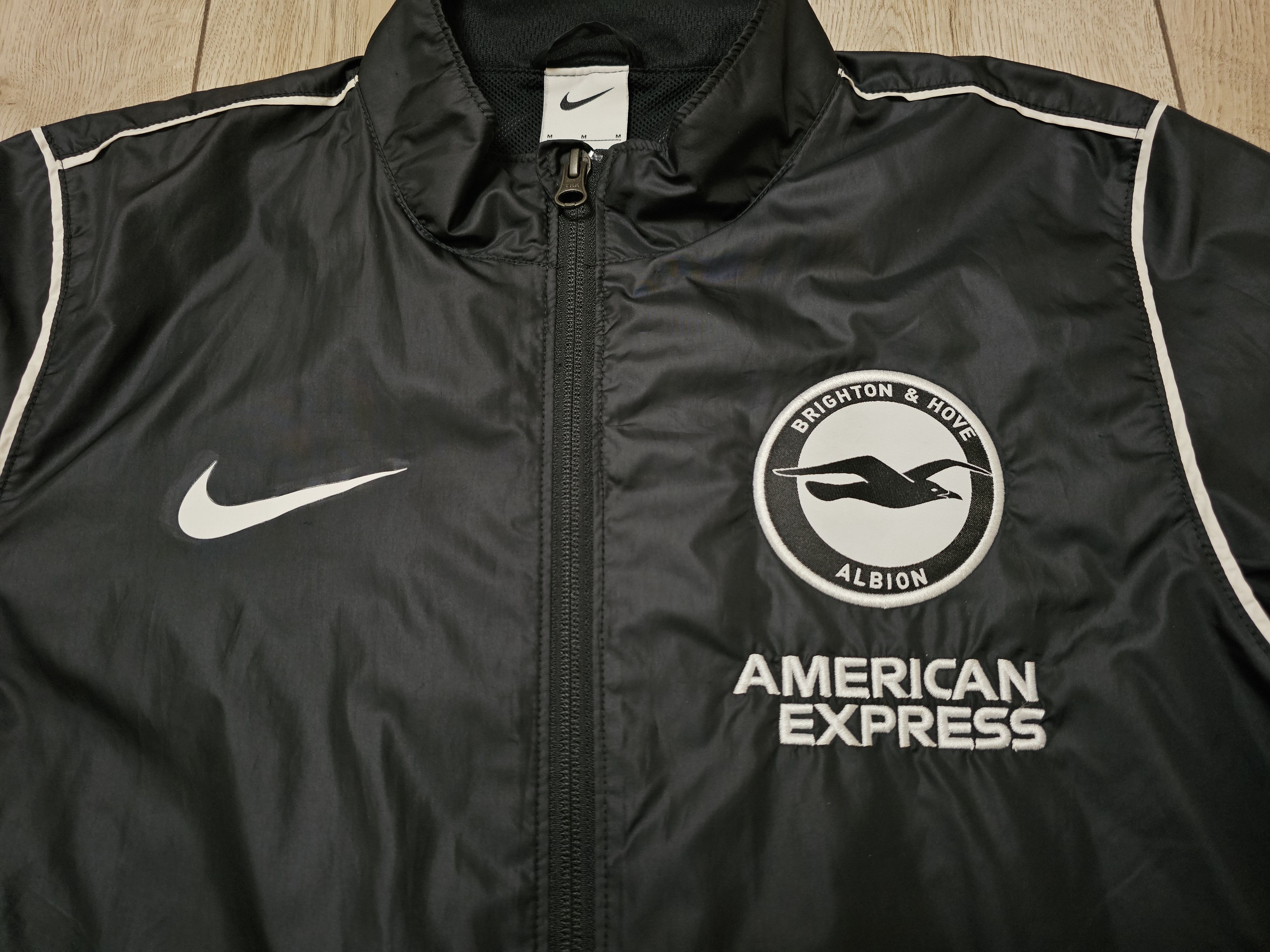 Nike BRIGHTON 2023 2024 TRAINING FOOTBALL JACKET SOCCER JACKET Size US M / EU 48-50 / 2 - 3 Thumbnail