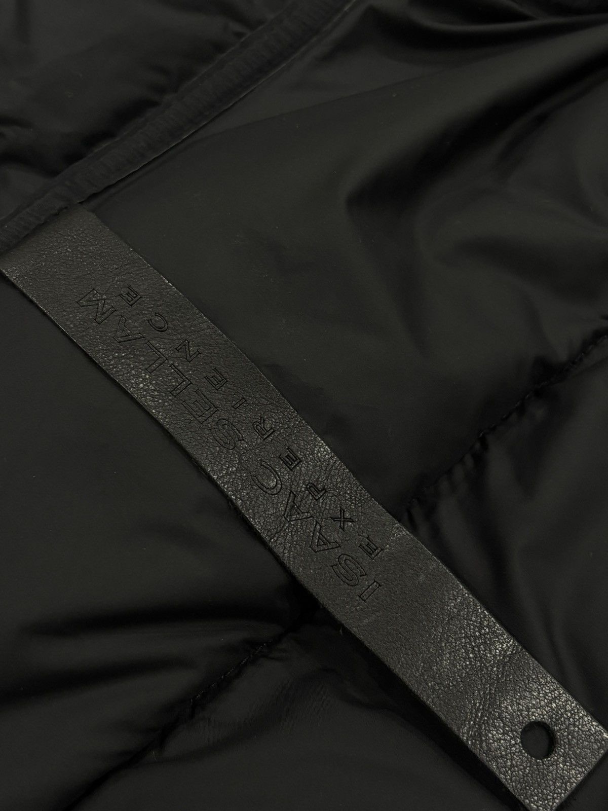 Isaac sellam reflective puffer jacket