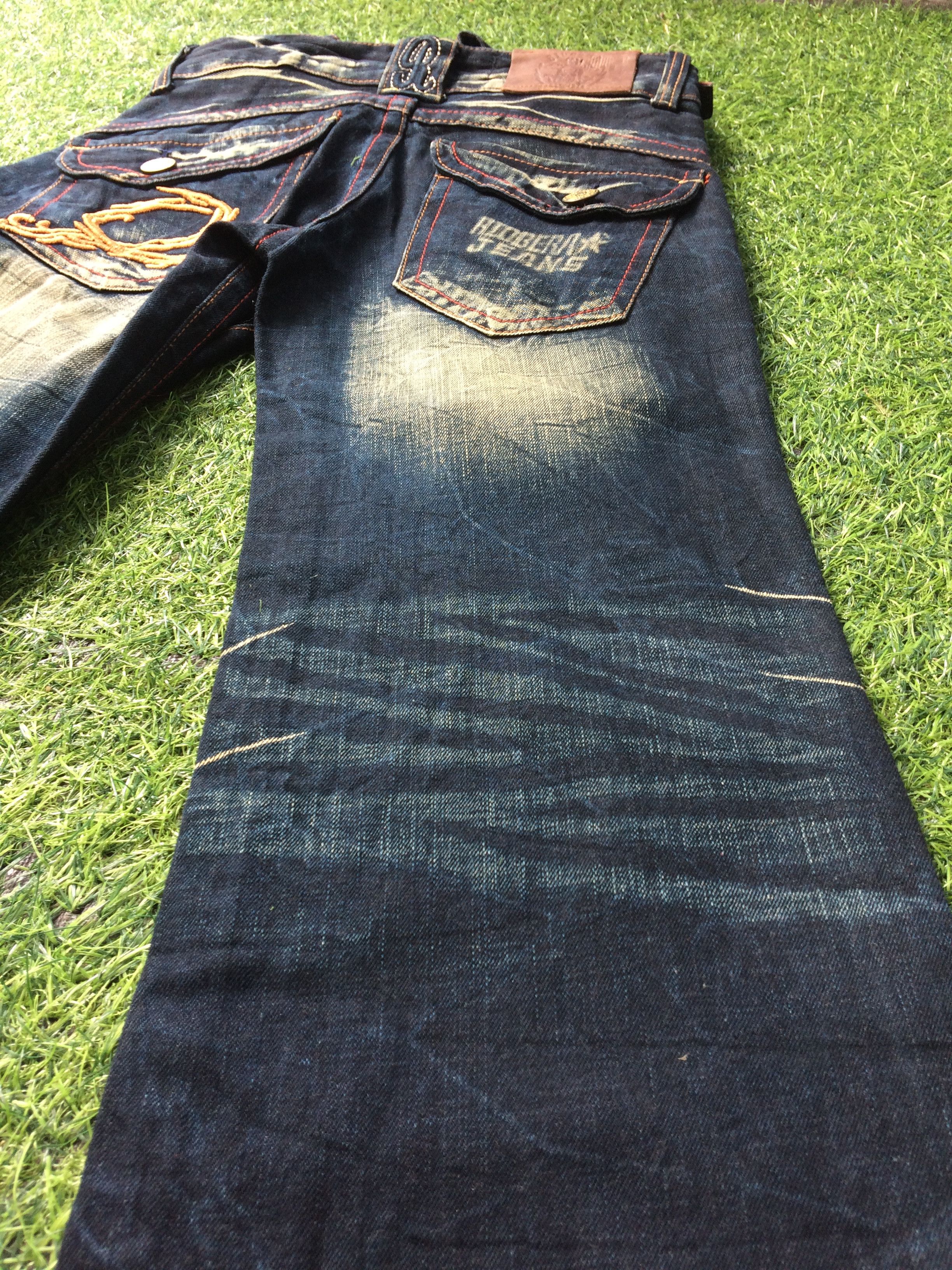 Japanese Brand Japanese Bib Jeans Bootcut Wide Leg Overalls Jeans #D-567 Size 25" / US 0 / IT 36 - 8 Thumbnail