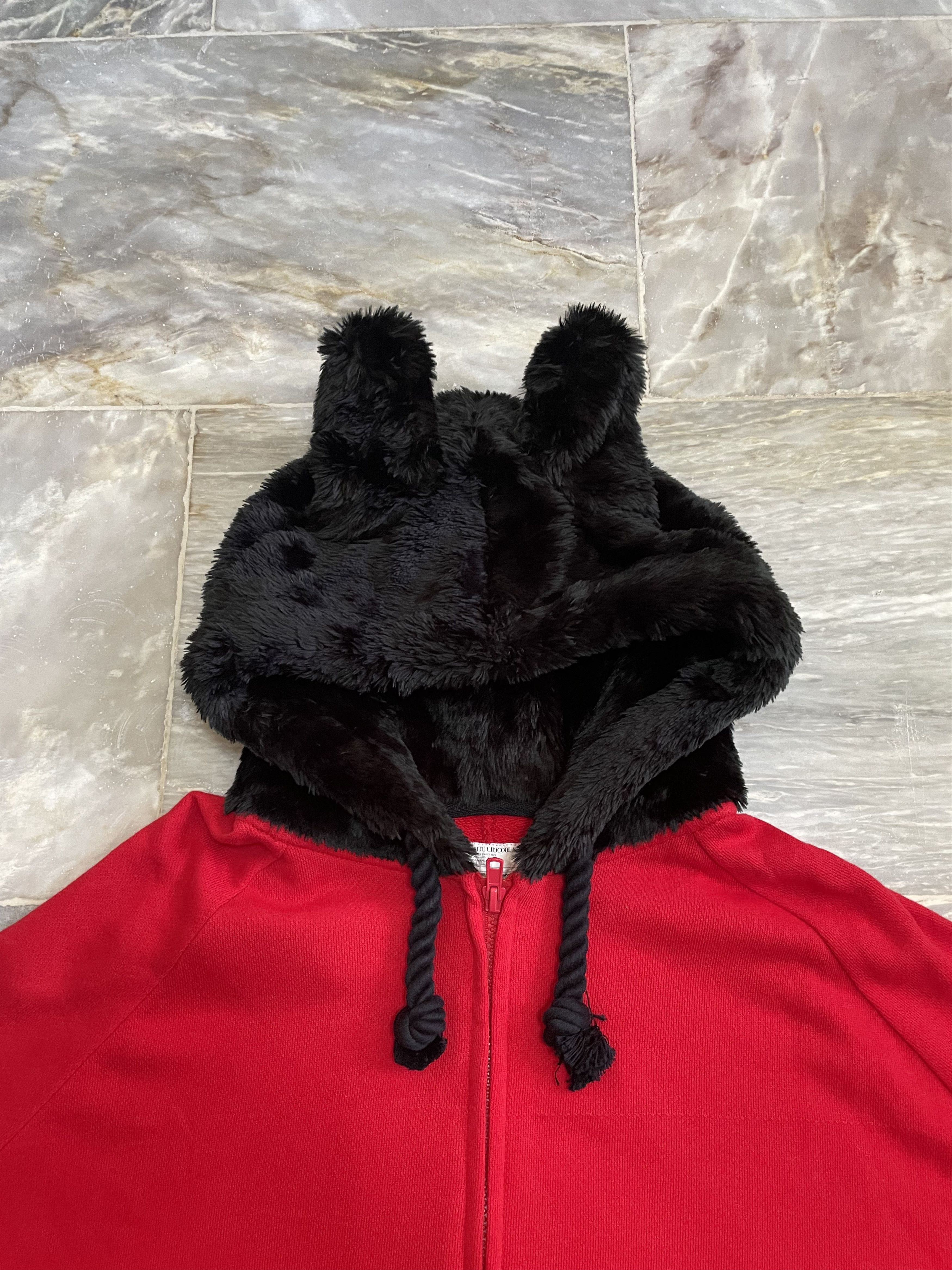 20471120 Japanese Brand Chocoolate Hyoma Zip Up Ear Hoodie Size XS / US 0-2 / IT 36-38 - 2 Thumbnail