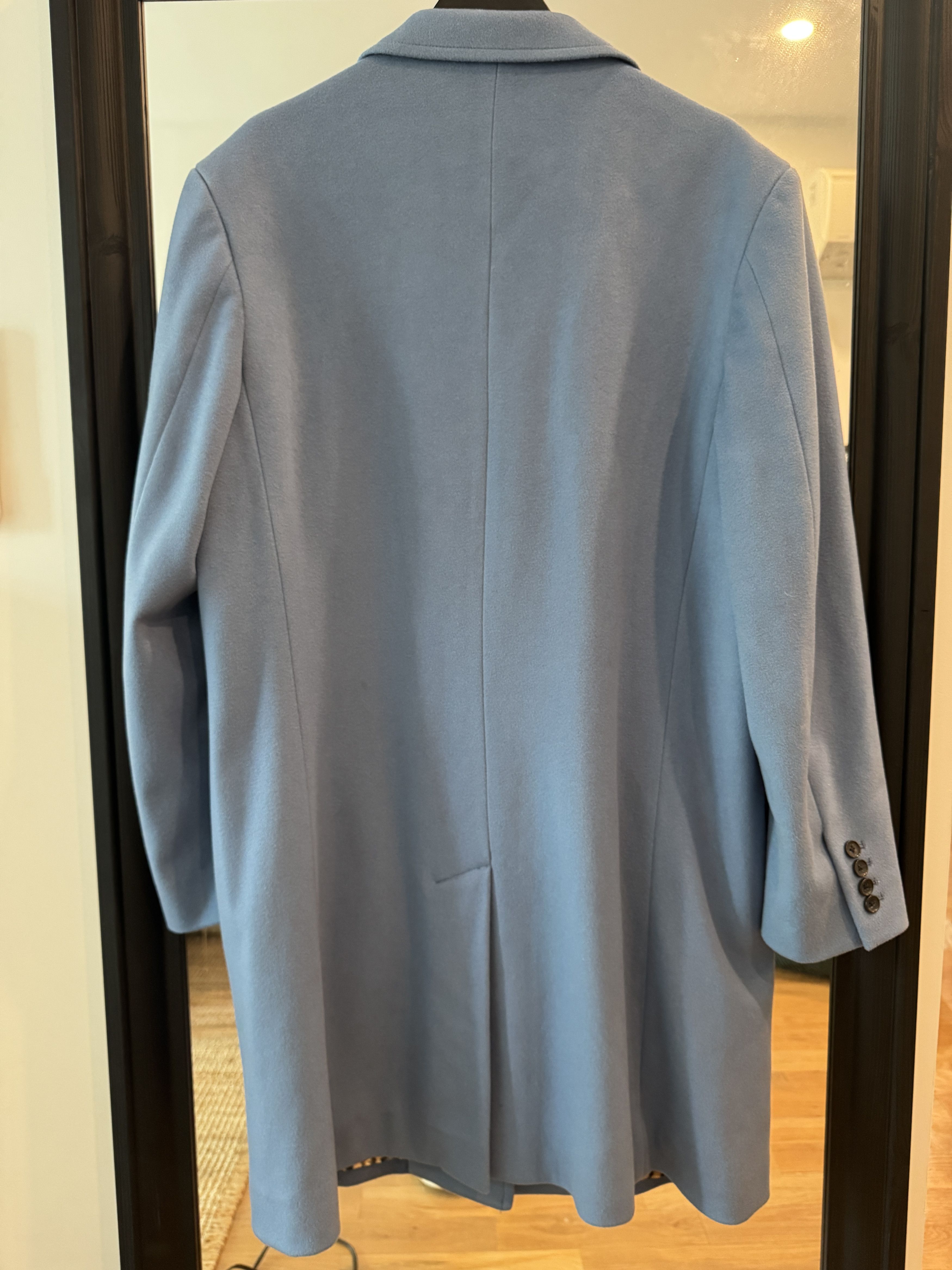 Loro Piana × Supreme Supreme Loro Piana Light Blue Leopard Overcoat Size US L / EU 52-54 / 3 - 4 Thumbnail