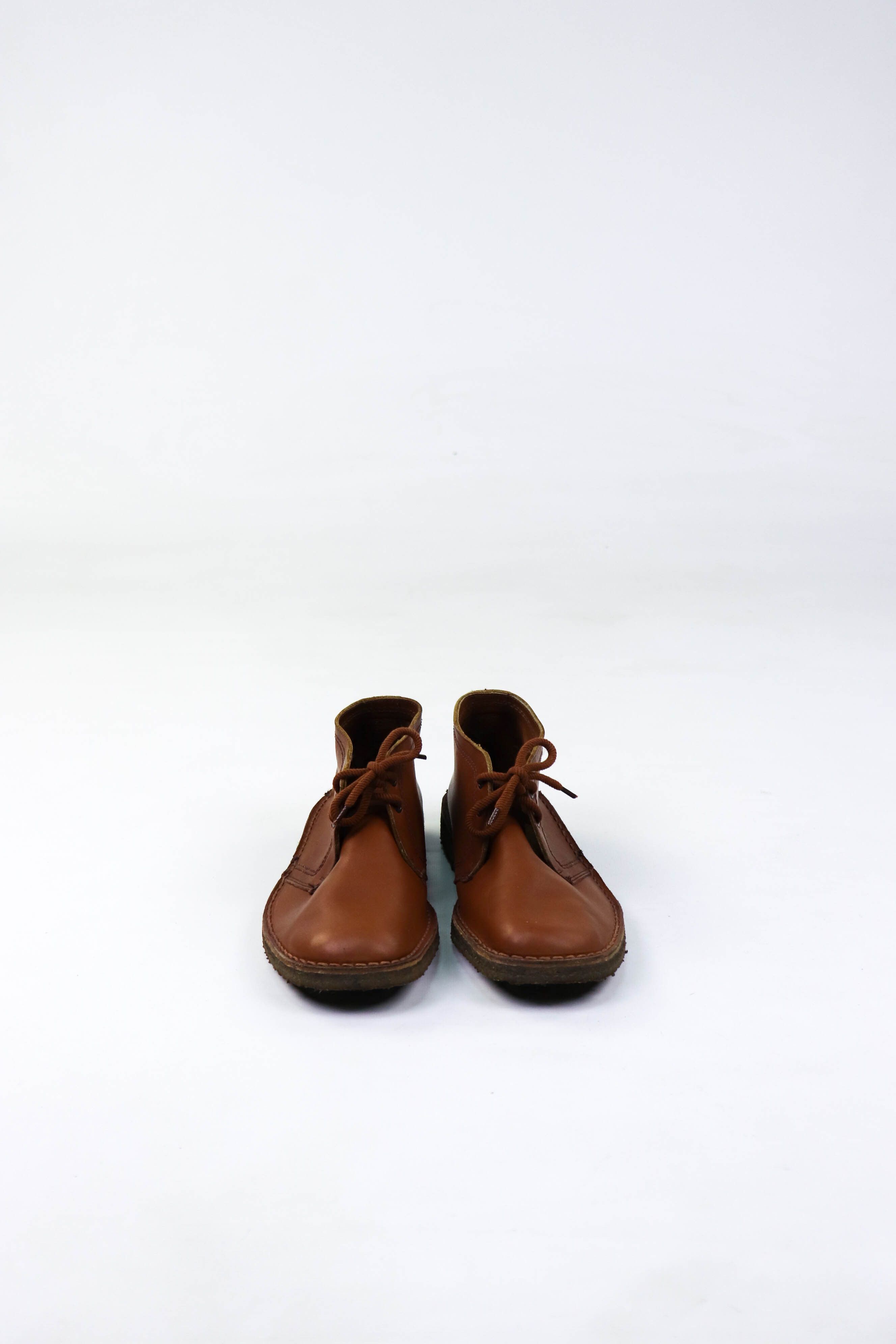Clarks Clarks Made in England Tan Leather Low Desert Boots Size US 9.5 / EU 42-43 - 2 Thumbnail