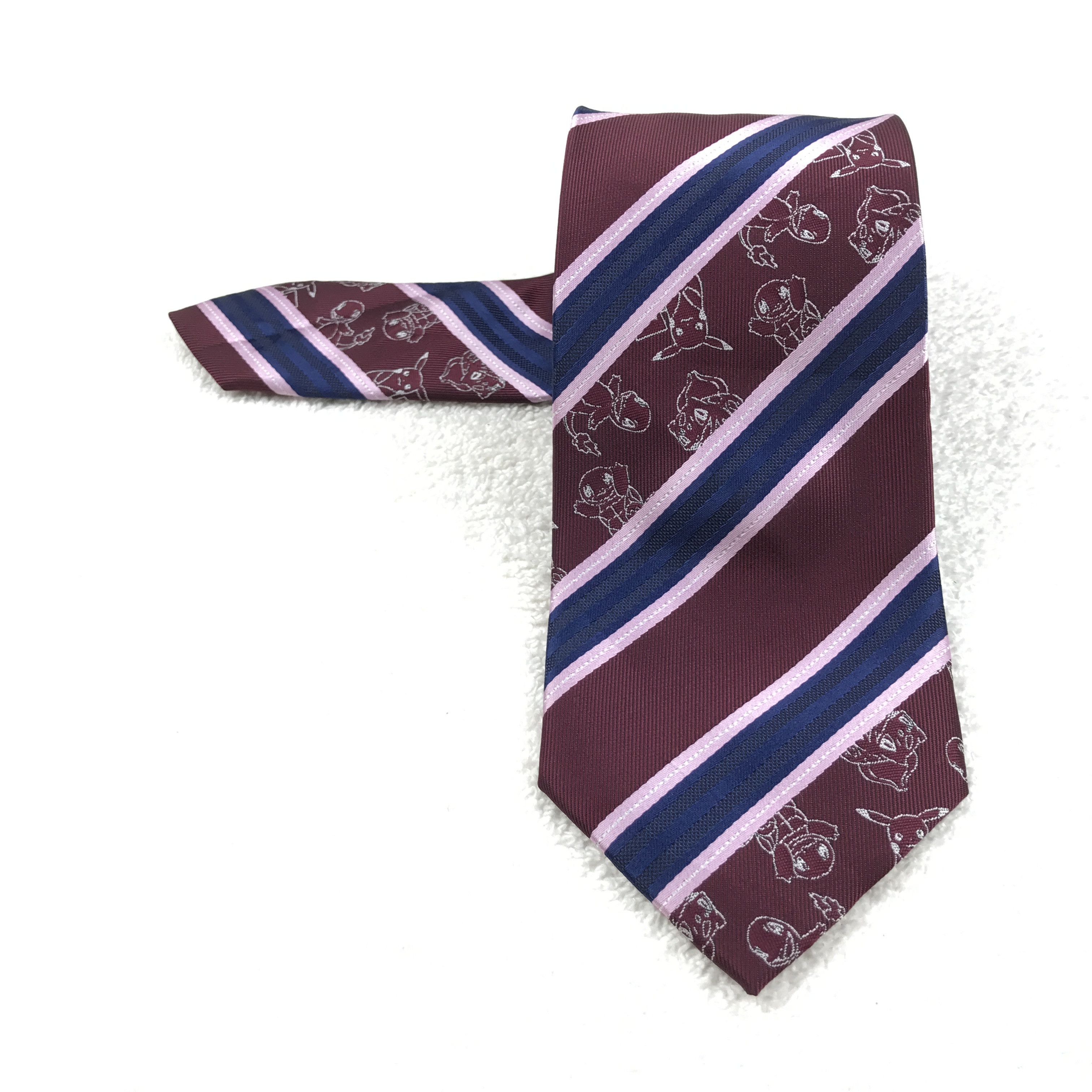 Japanese Brand × Pokemon × Vintage Vintage Pokemon Silk Necktie Size ONE SIZE - 1 Thumbnail