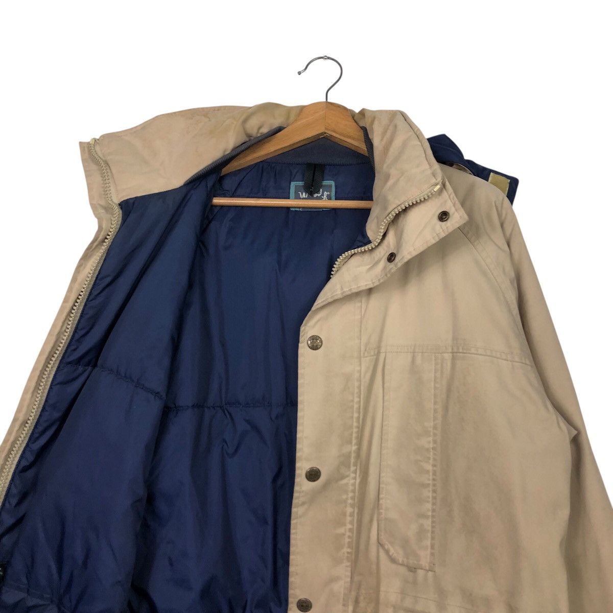 Goretex 📌Vintage Hunting Jacket Woolrich Goretex Rich Brown Size US S / EU 44-46 / 1 - 14 Thumbnail
