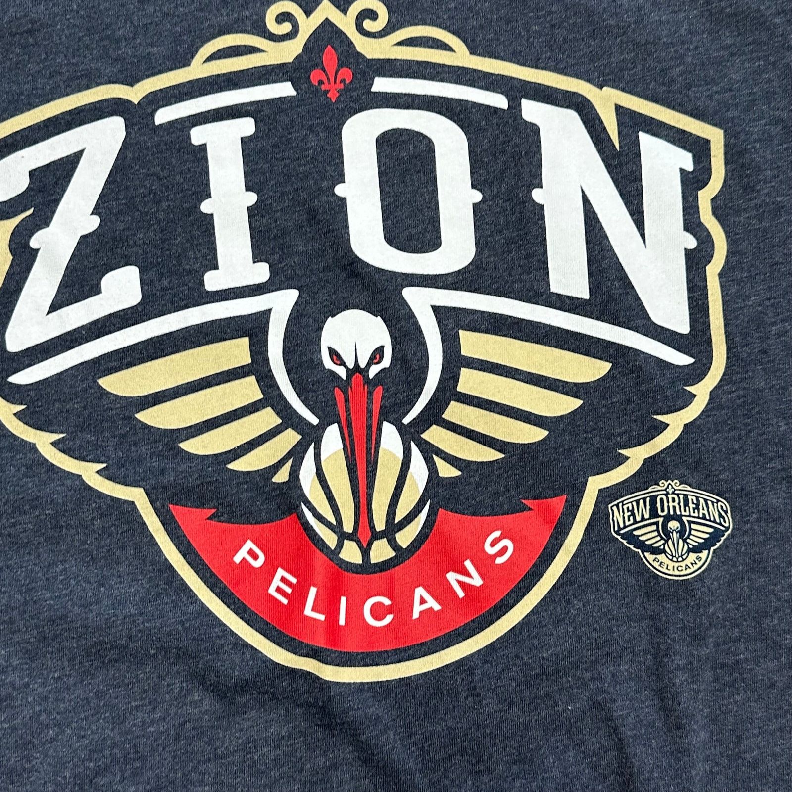 47 Brand 47 New Orleans Pelicans Zion Williamson Tee T Shirt Large L Size US L / EU 52-54 / 3 - 4 Thumbnail