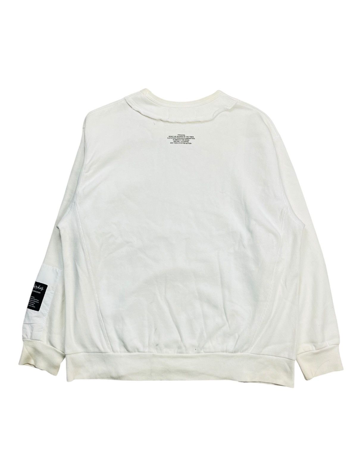 Japanese Brand Undercover - Ruffle Collar Multiziper Crewneck Size US L / EU 52-54 / 3 - 4 Thumbnail