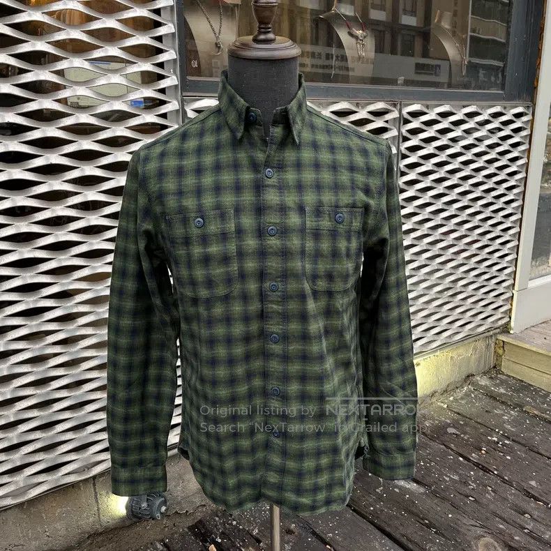 RRL Ralph Lauren RRL Ralph Lauren Green checkered shirt Size US XS / EU 42 / 0 - 1 Thumbnail