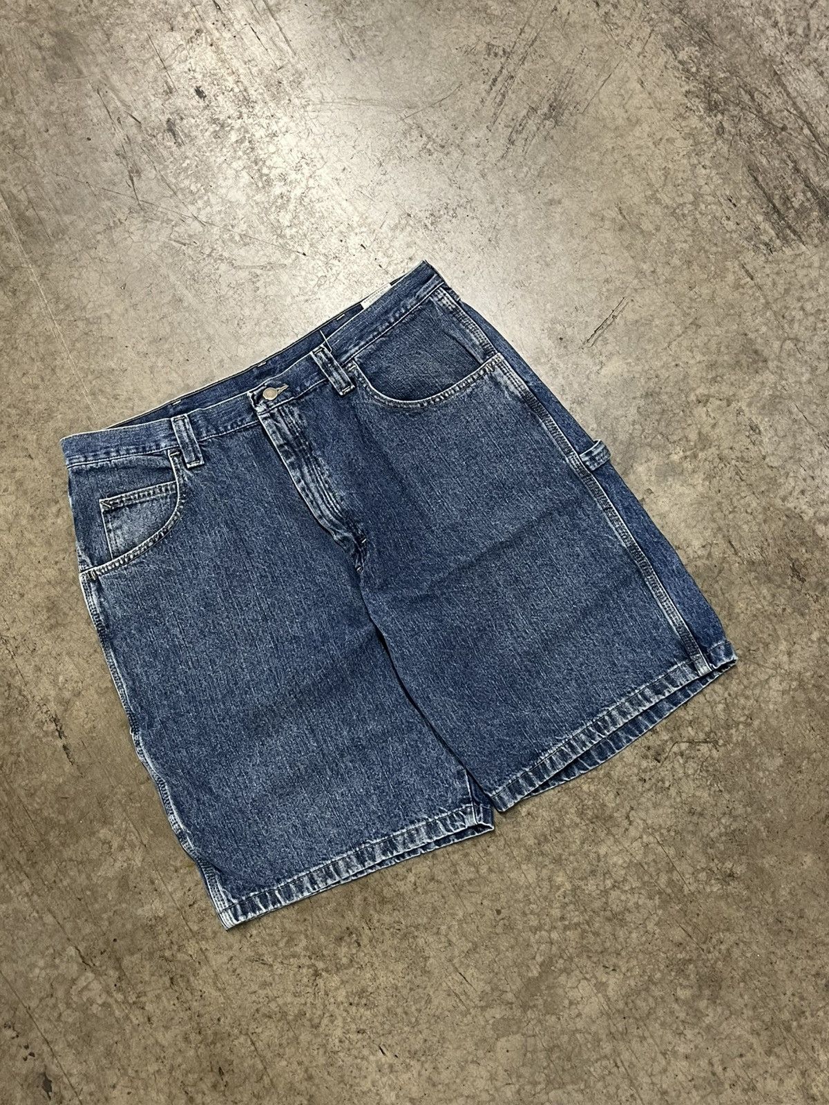 Vintage × Wrangler Jorts vintage baggy fit carpenter cargo skater streetwear Size US 36 / EU 52 - 4 Thumbnail