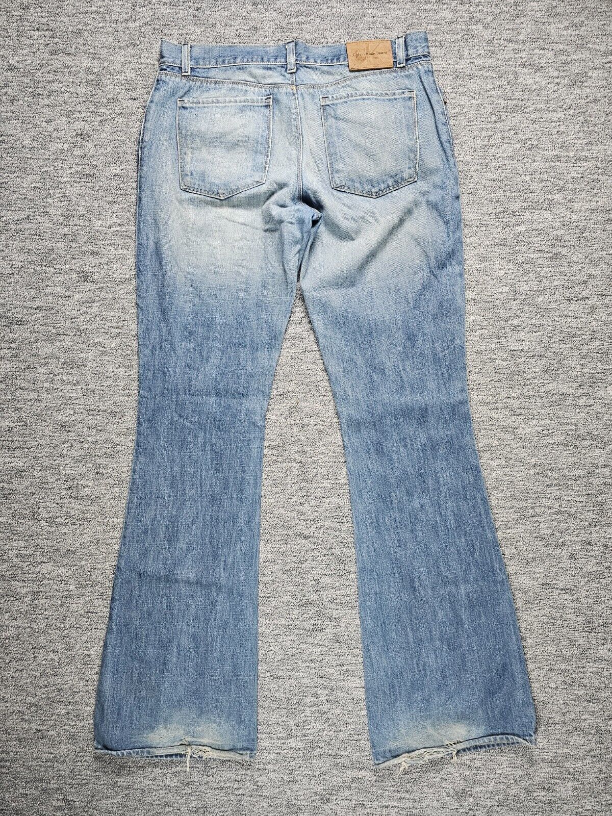 Calvin Klein Vintage Y2K Calvin Klein Low Rise Flare Bootcut Jeans W32 Size 32" / US 10 / IT 46 - 1 Thumbnail