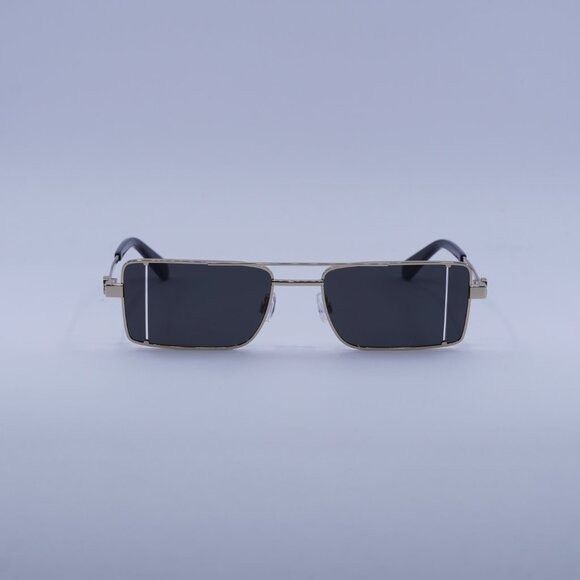 Off-White OERI14A CORTEZ 7607 Sunglasses Gold Rectangle