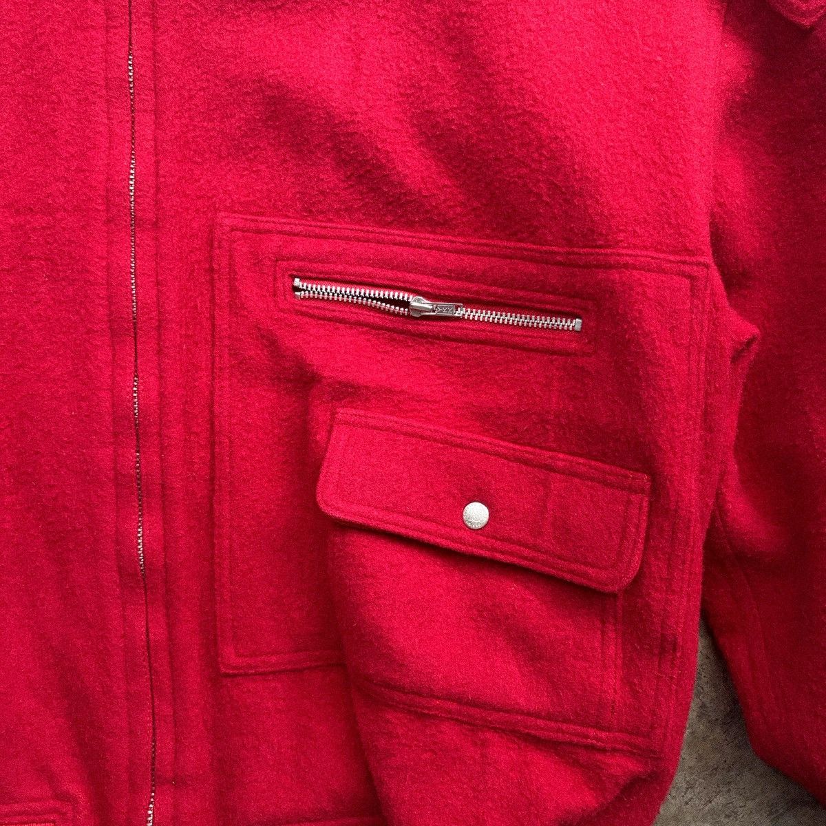 Issey Miyake Issey Miyake IS Care Label Wool Bomber Jacket Size US M / EU 48-50 / 2 - 5 Thumbnail